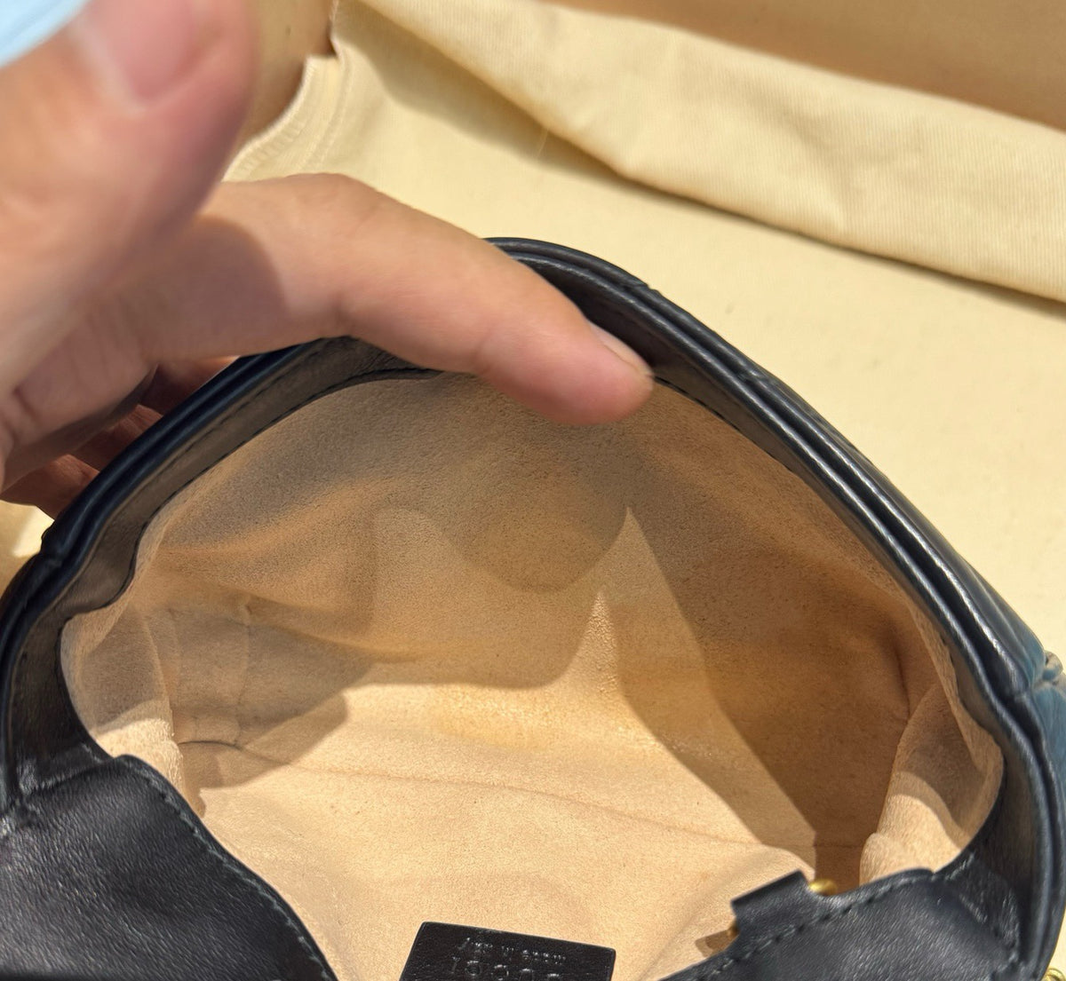 Gucci - GG Marmont - Leather - Black - (mini)