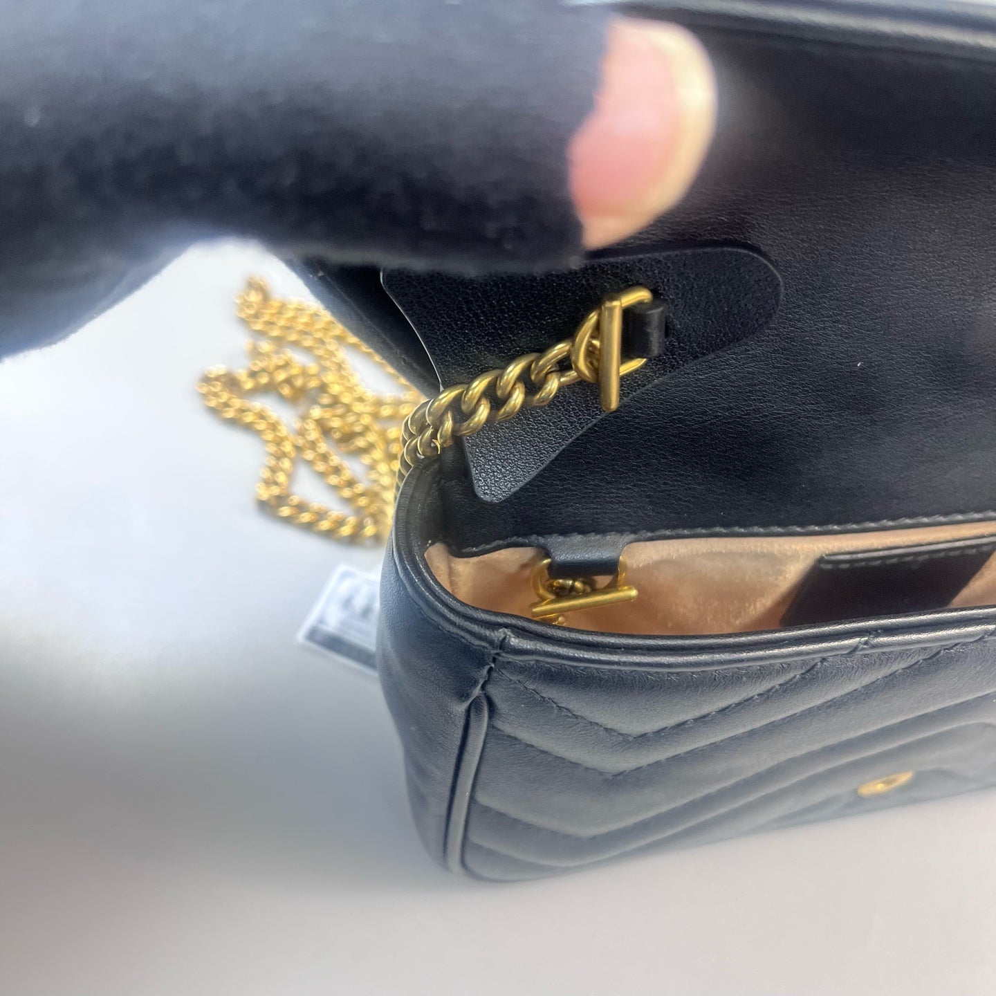 Gucci - GG Marmont - Leather - Black - (mini)