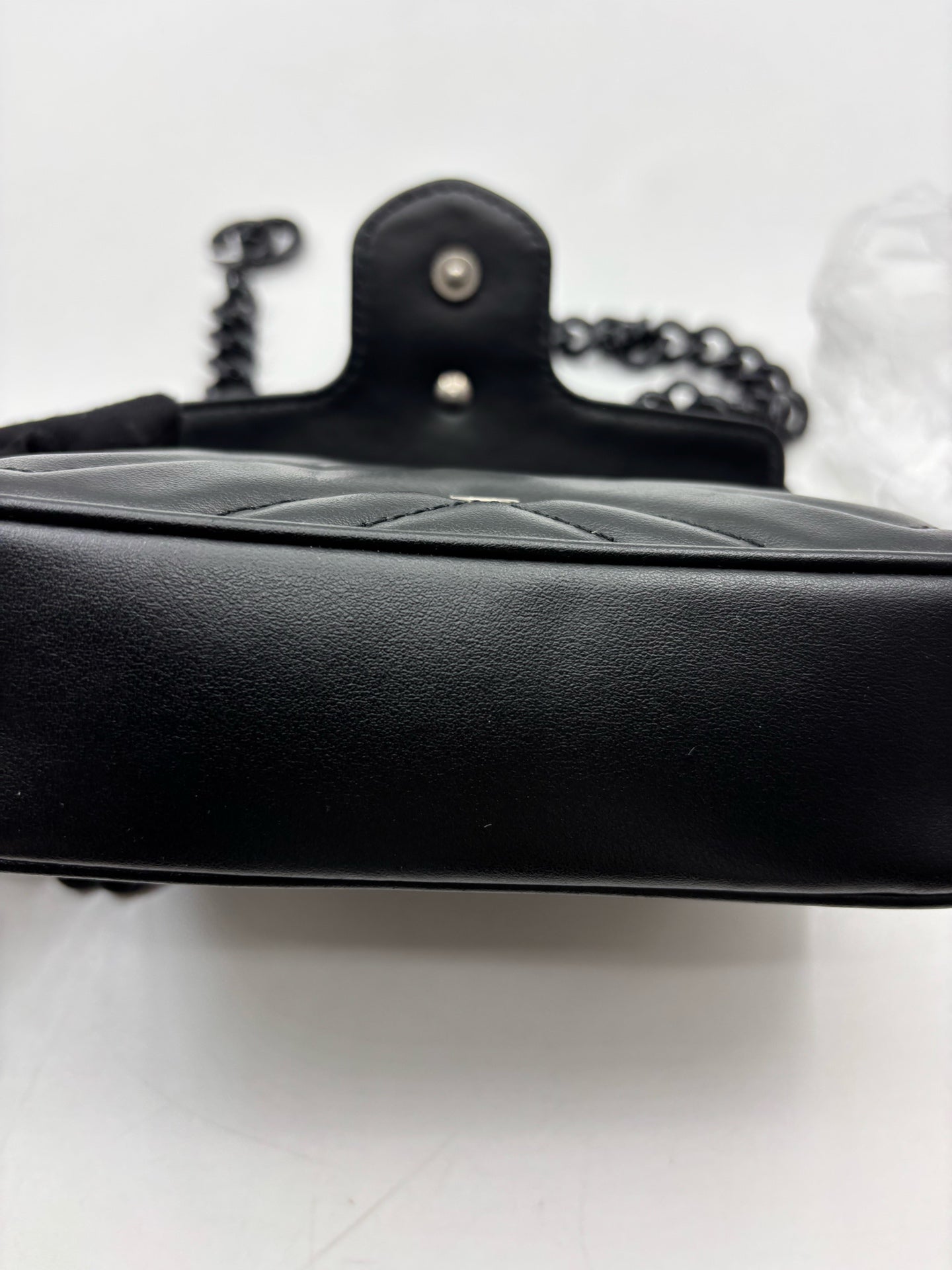 Gucci - GG Marmont - Leather - Black - (mini)