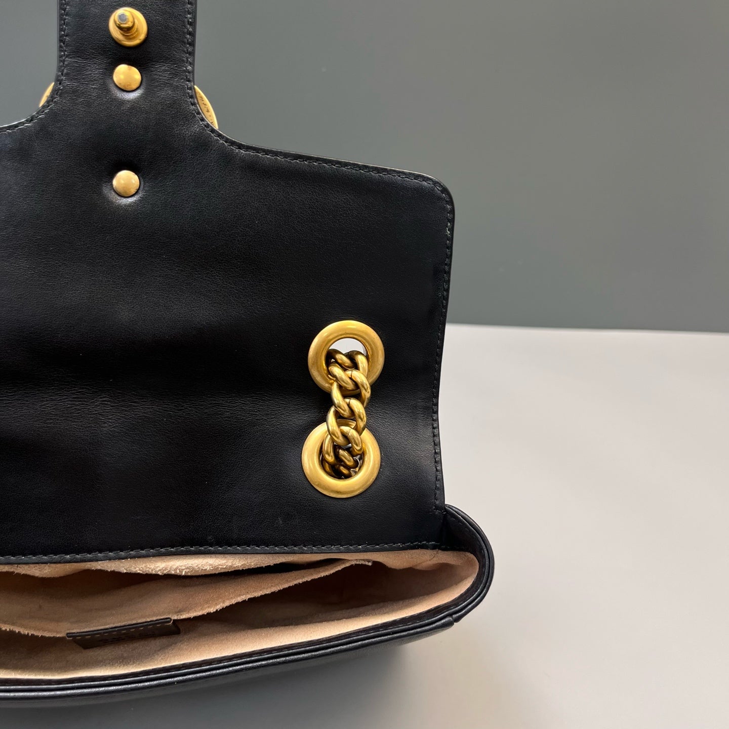 Gucci - GG Marmont - Leather - Black - (mini)