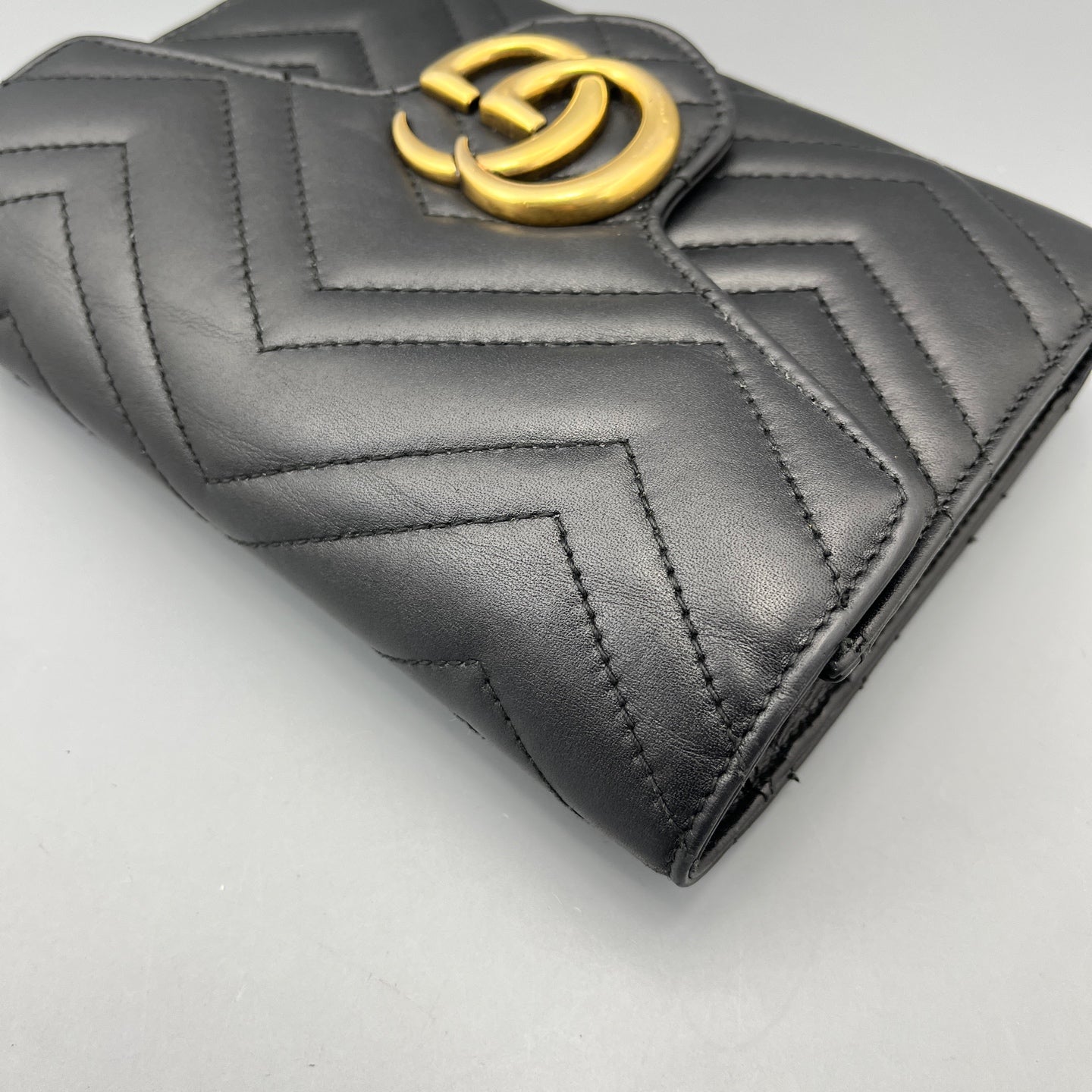 Gucci - GG Marmont - Leather - Black - (mini)