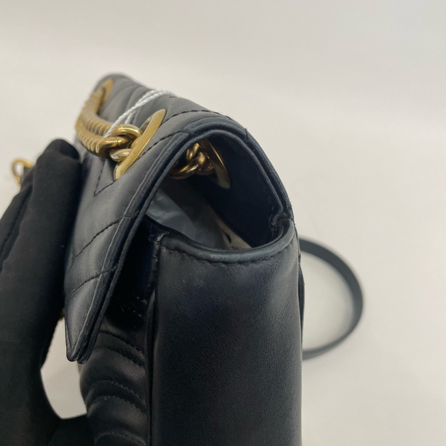 Gucci - GG Marmont - Leather - Black - (mini)