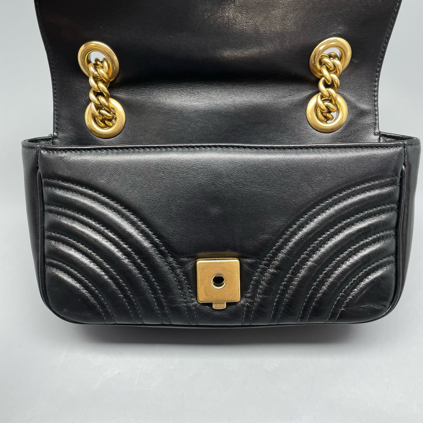 Gucci - GG Marmont - Leather - Black - (mini)