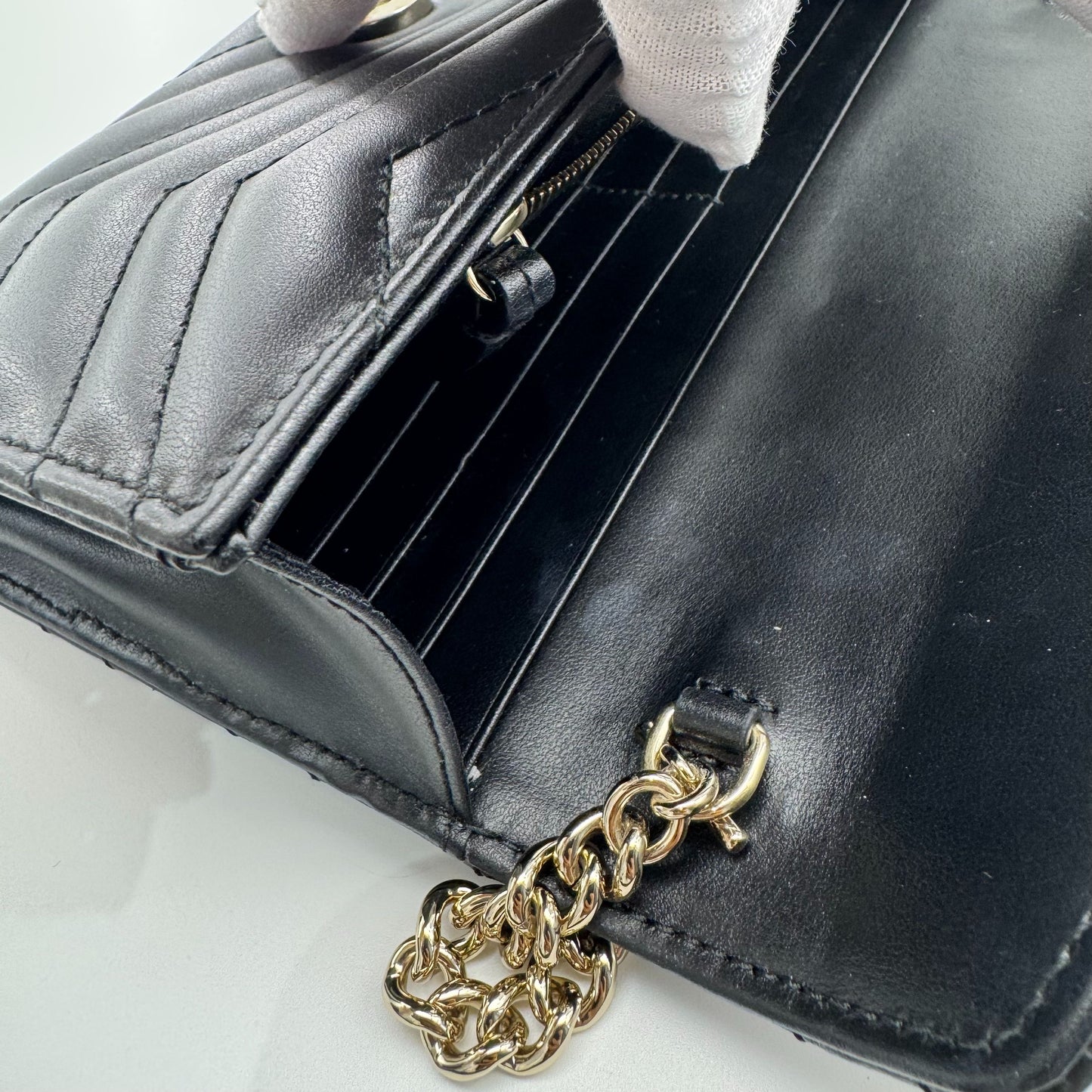 Gucci - GG Marmont - Leather - Black - (mini)