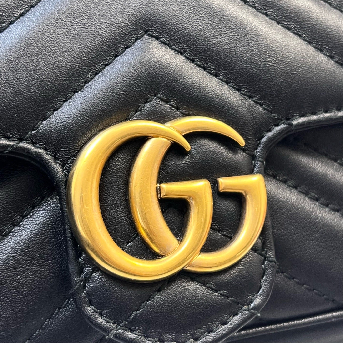 Gucci - GG Marmont - Leather - Black - (mini)