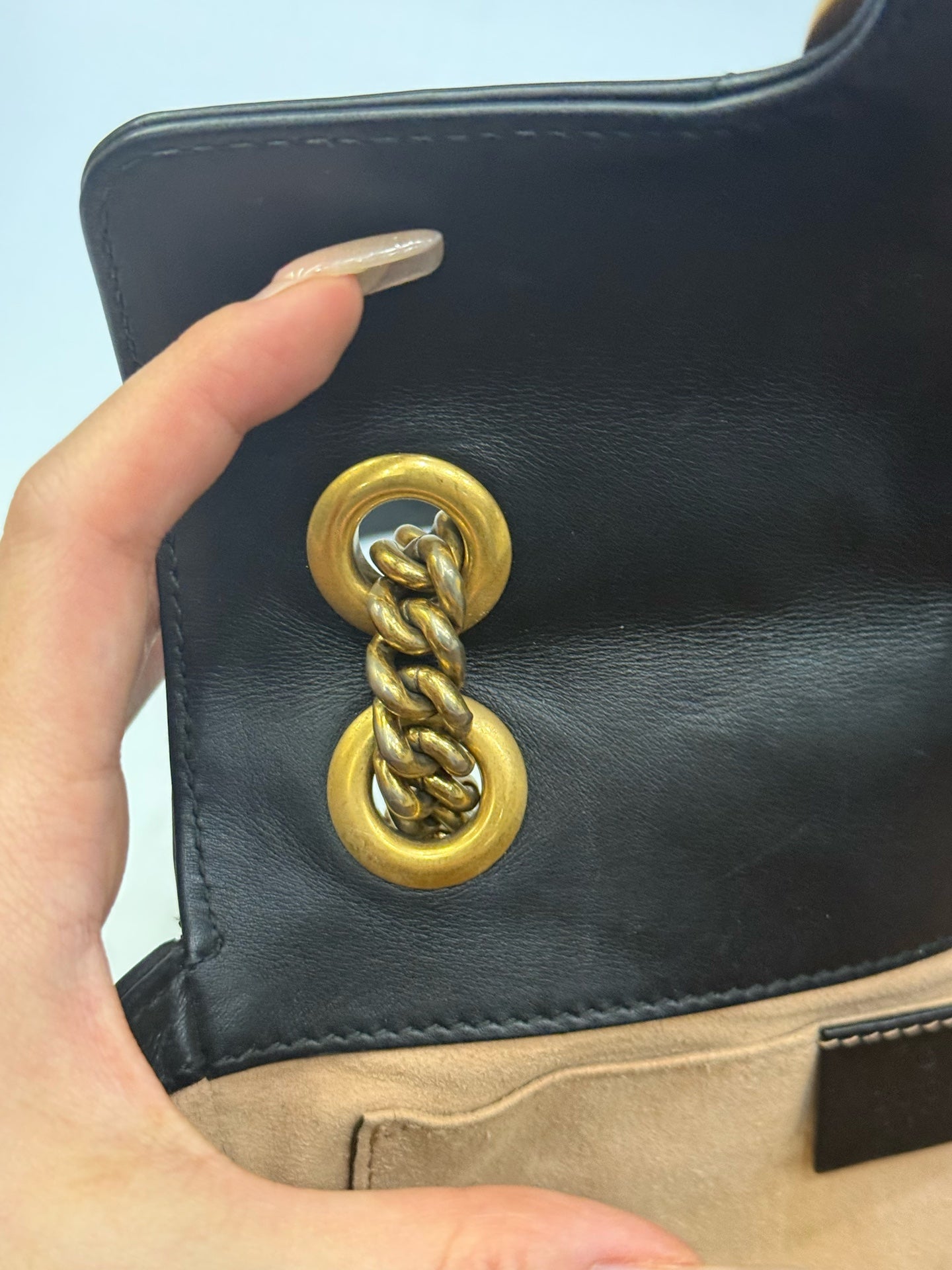 Gucci - GG Marmont - Leather - Black - (mini)