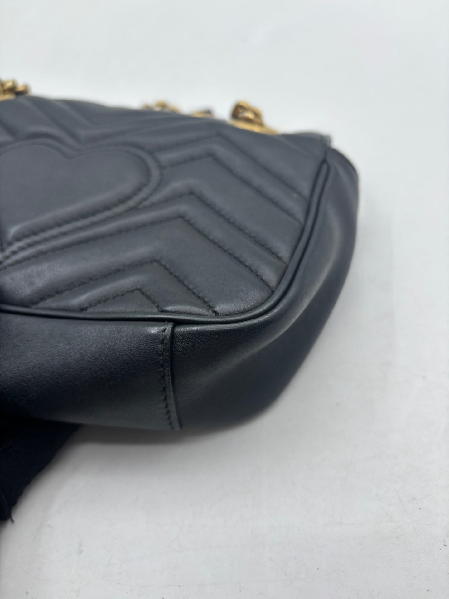 Gucci - GG Marmont - Leather - Black - (mini)