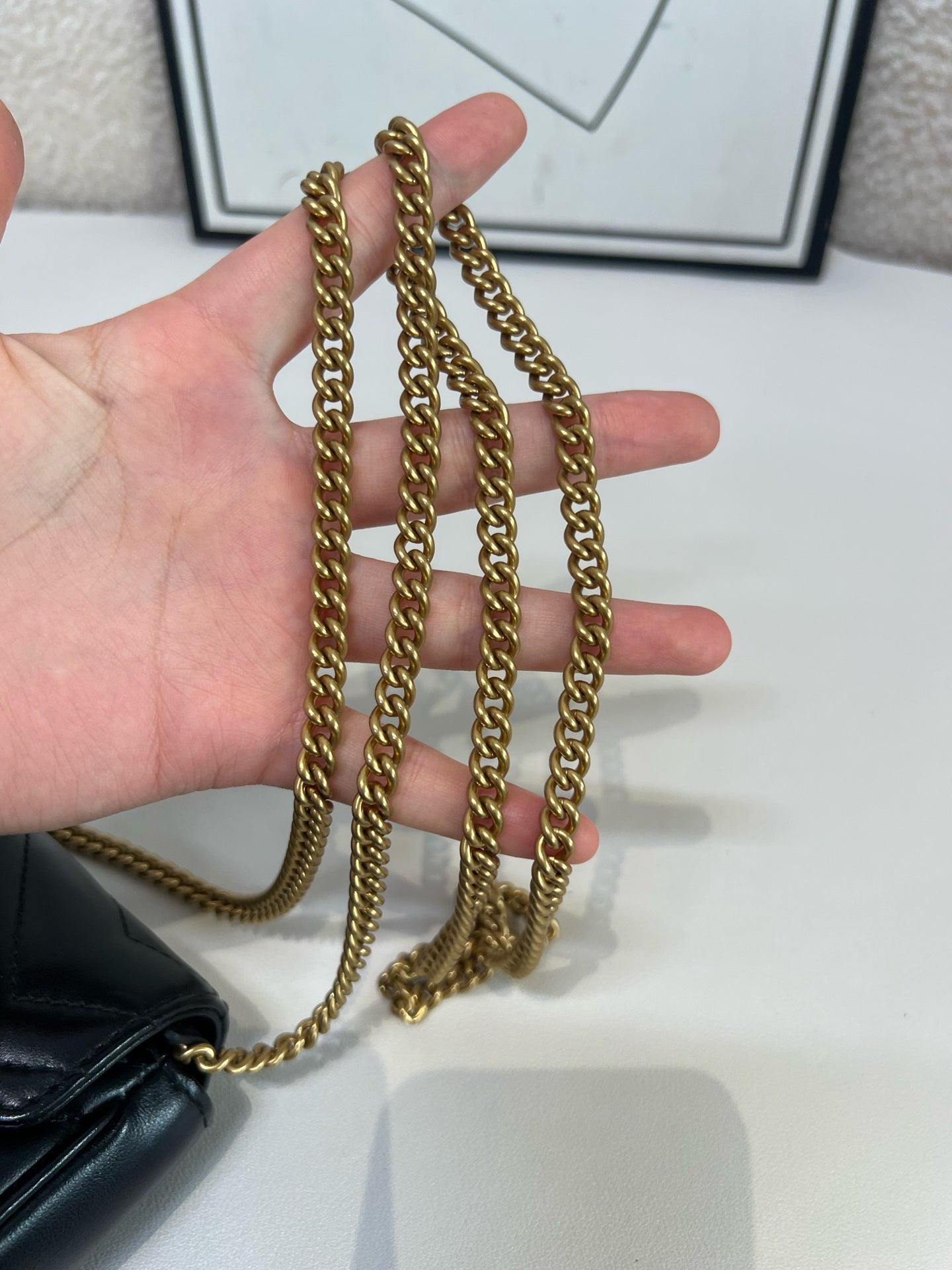 Gucci - GG Marmont - Leather - Black - (mini)