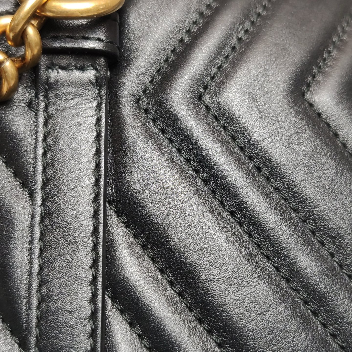 Gucci - GG Marmont - Leather - Black - (mini)