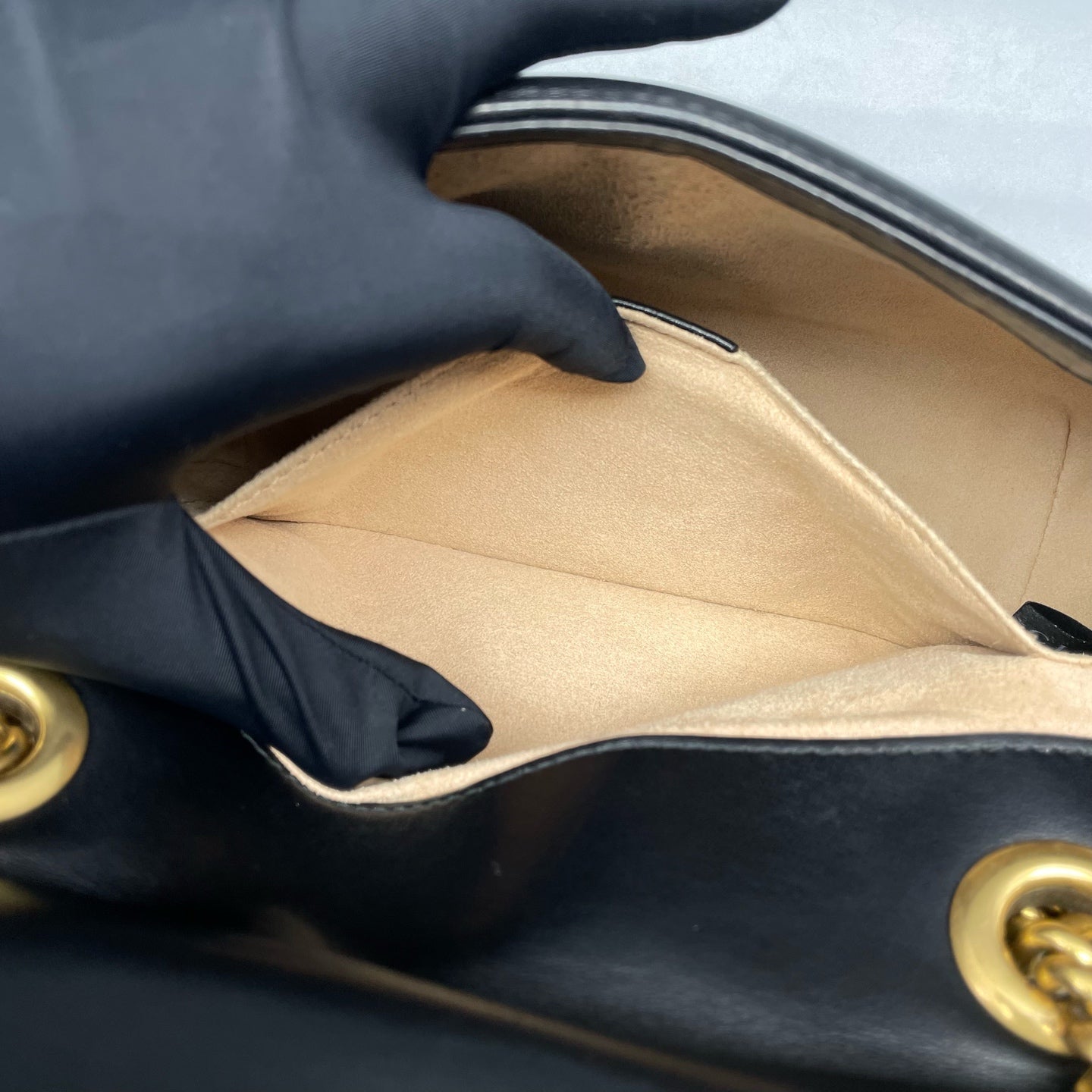 Gucci - GG Marmont - Leather - Black - (mini)
