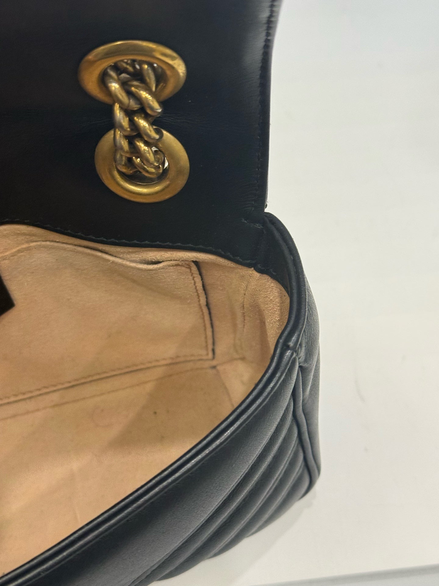Gucci - GG Marmont - Leather - Black - (mini)