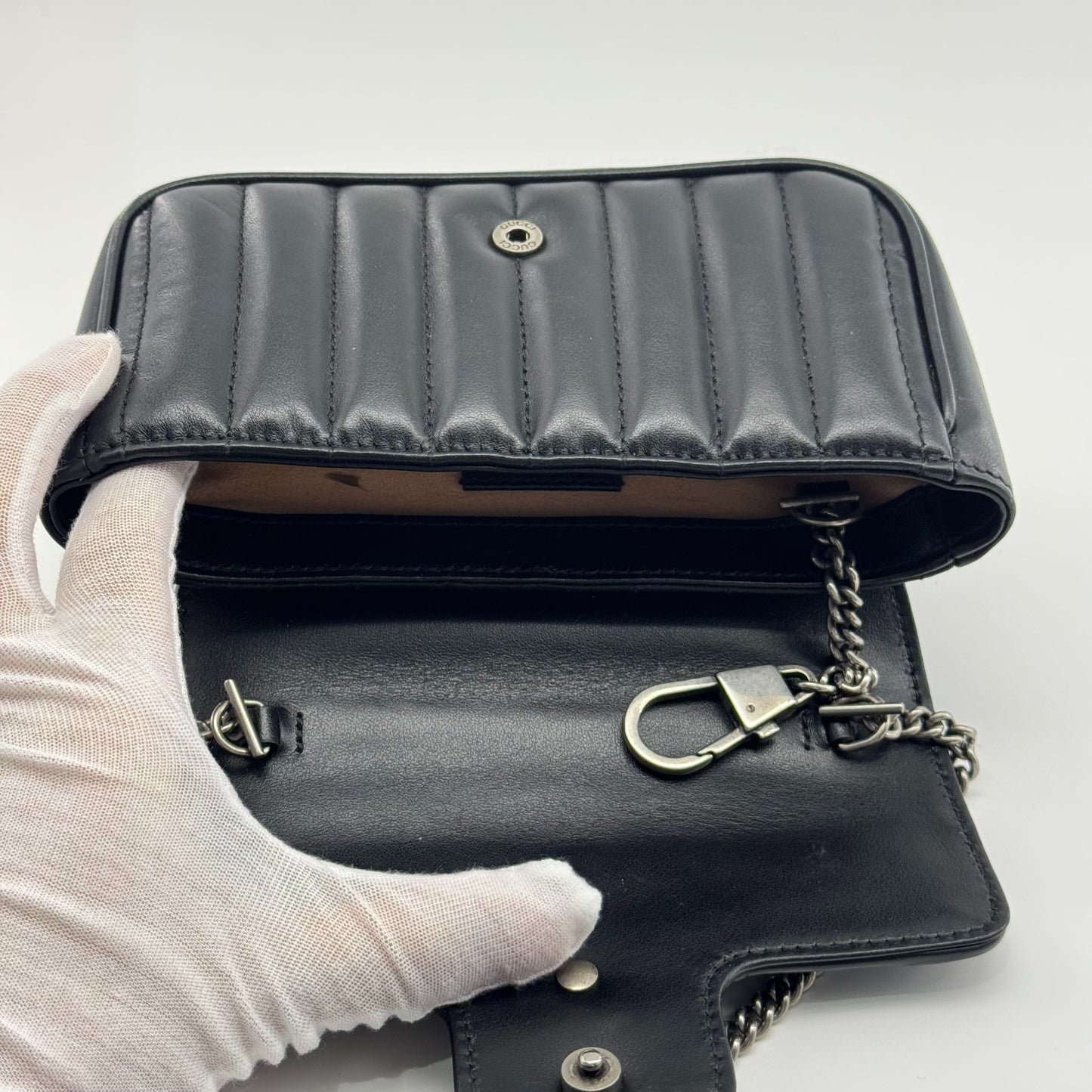 Gucci - GG Marmont - Leather - Black - (mini)