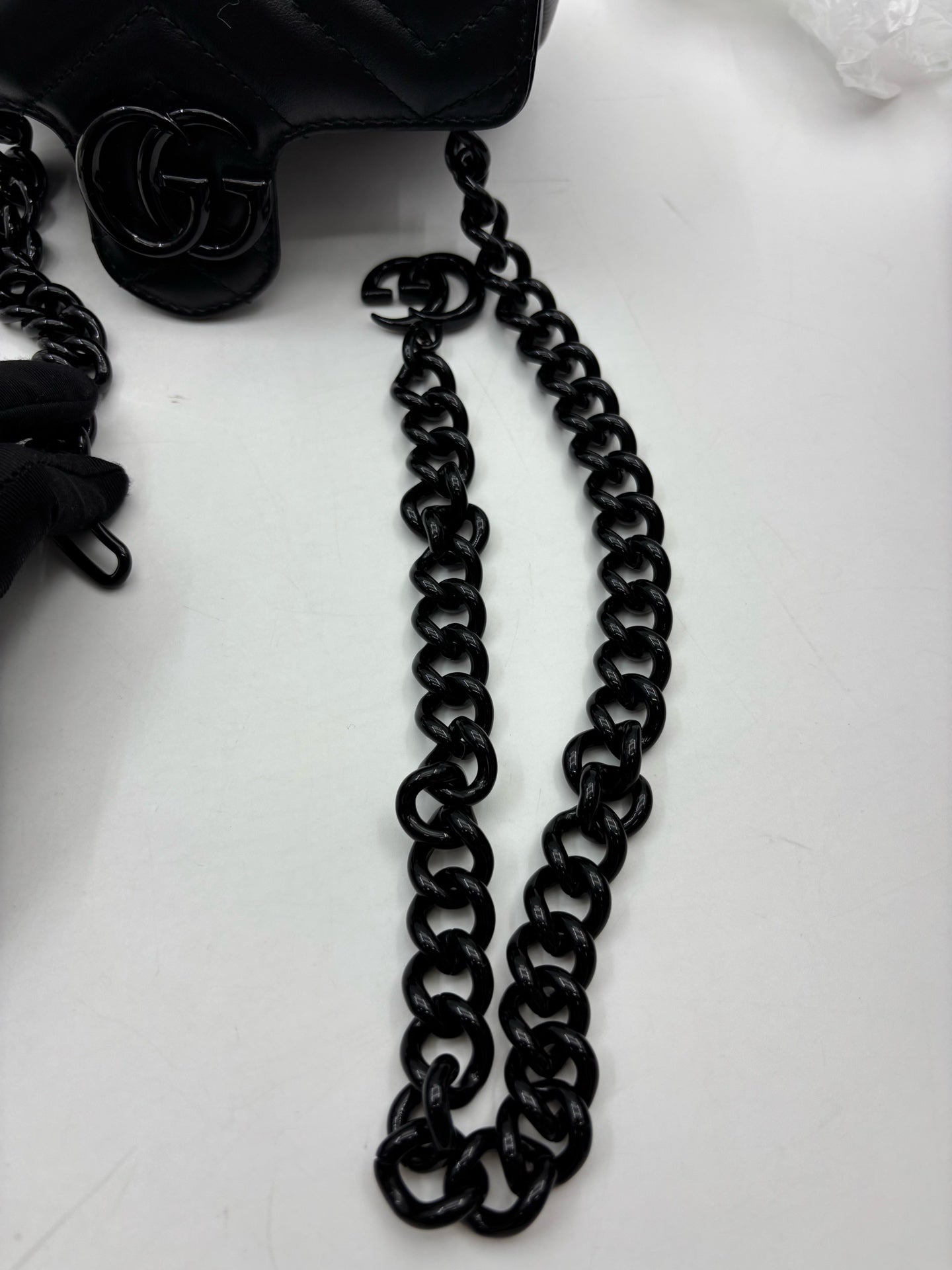 Gucci - GG Marmont - Leather - Black - (mini)
