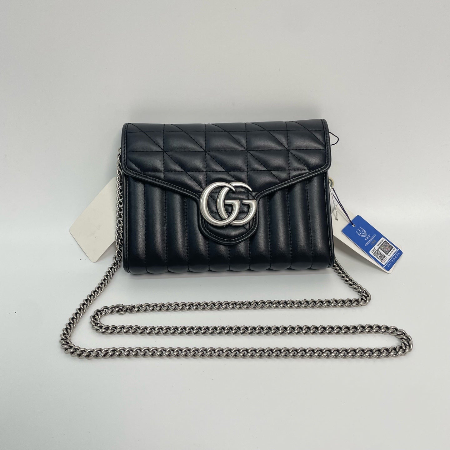 Gucci - GG Marmont - Leather - Black - (small)