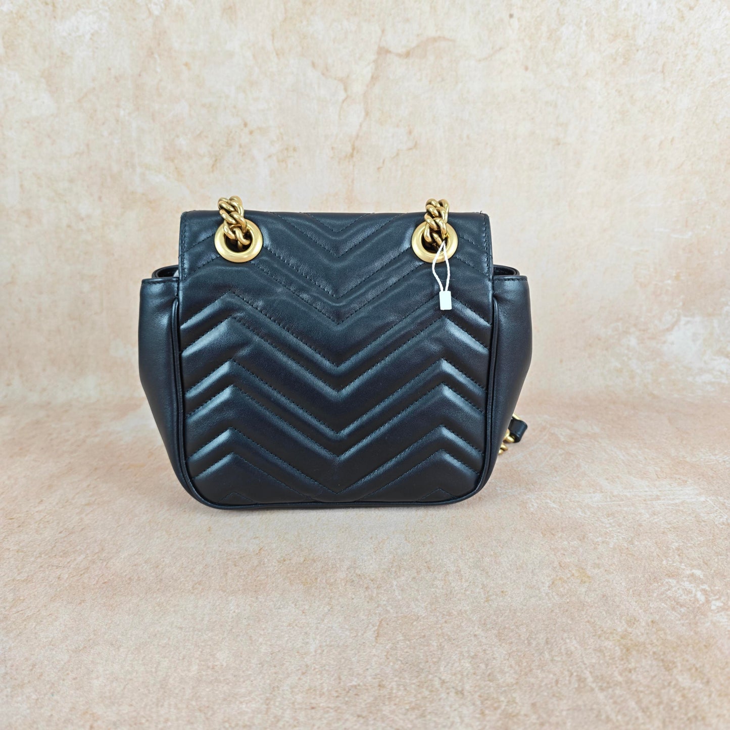 Gucci - GG Marmont - Leather - Black - (small)