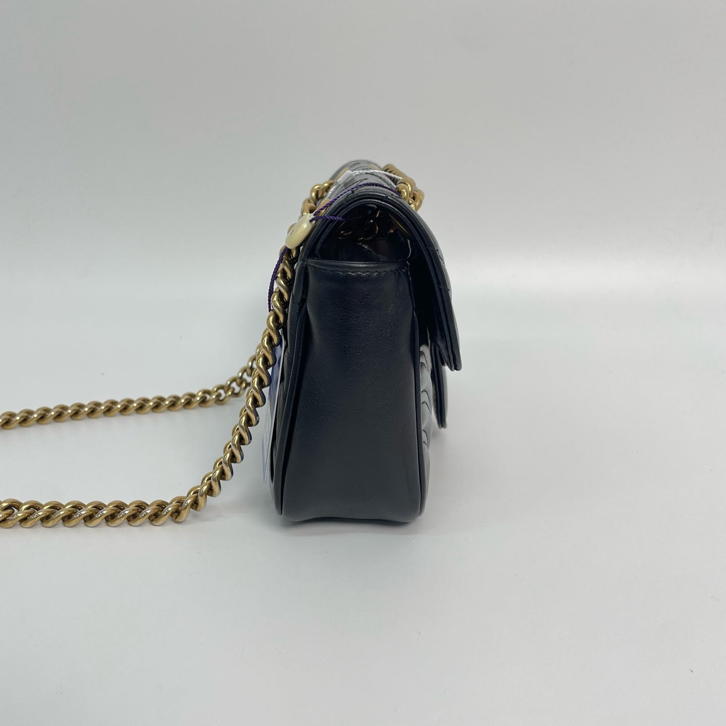 Gucci - GG Marmont - Leather - Black - (small)