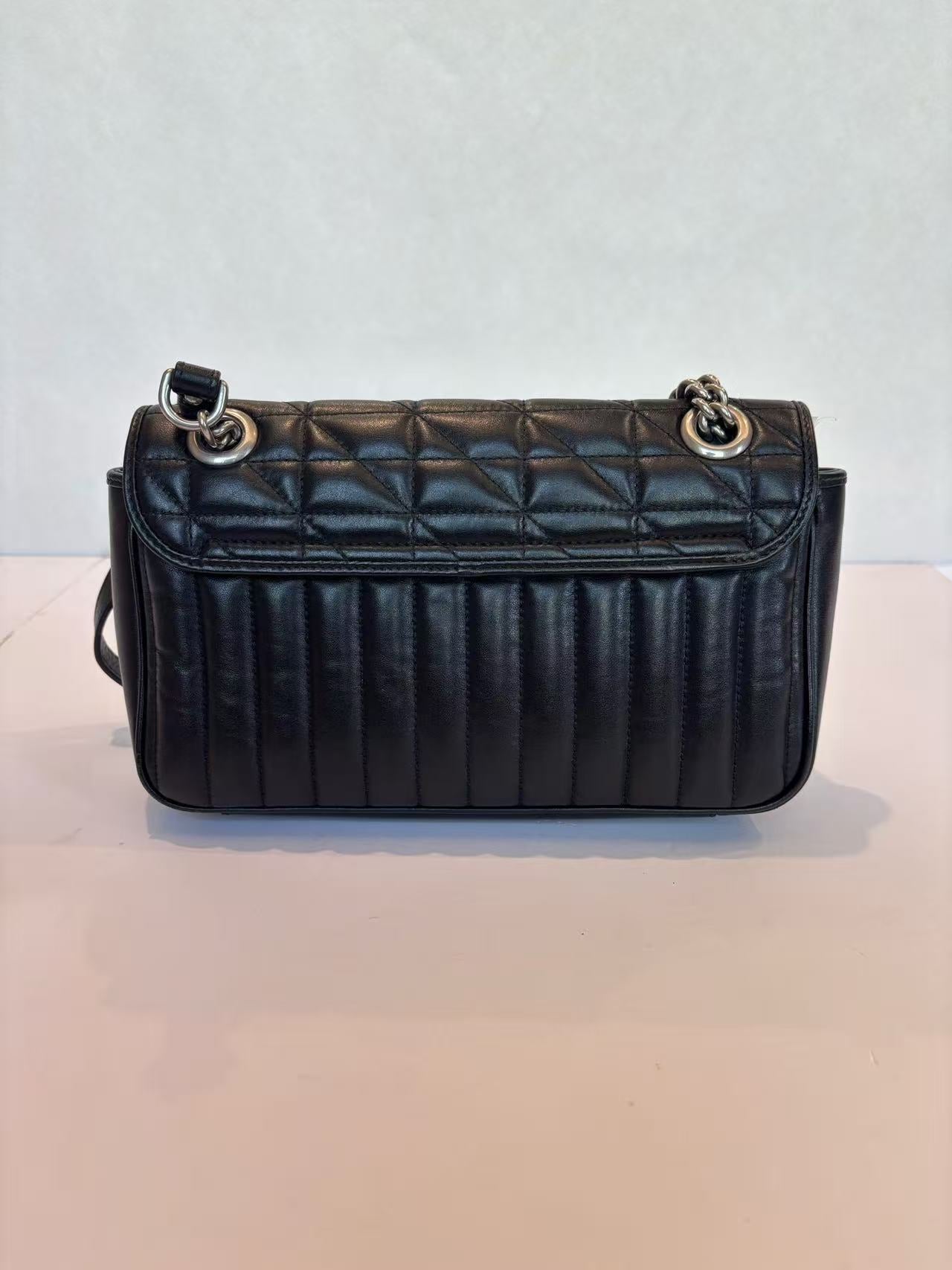 Gucci - GG Marmont - Leather - Black - (small)
