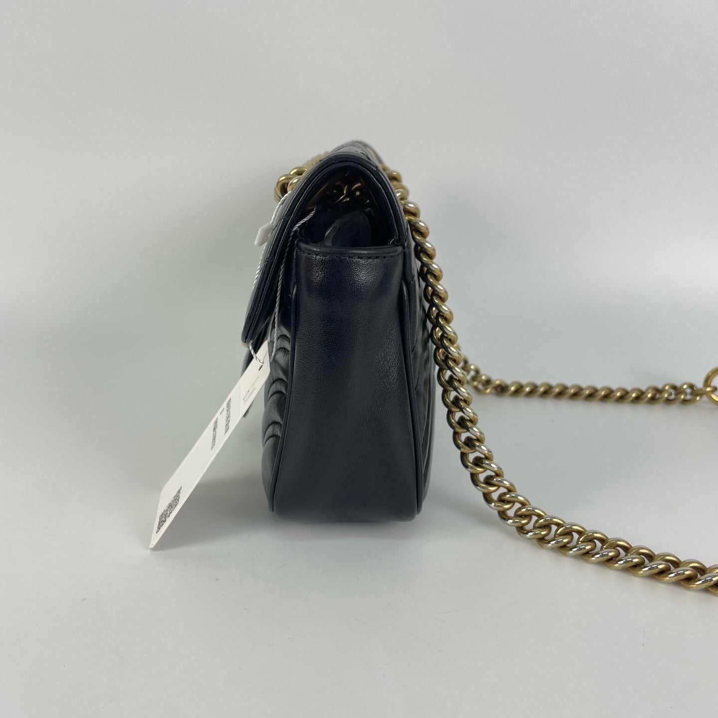 Gucci - GG Marmont - Leather - Black - (small)