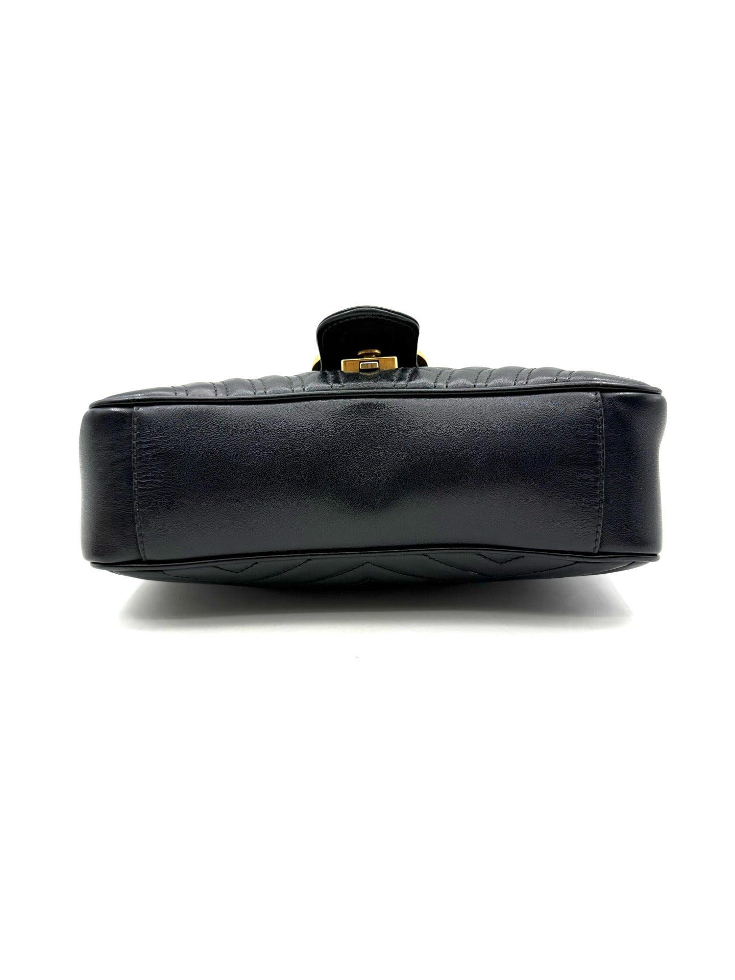 Gucci - GG Marmont - Leather - Black - (Small)