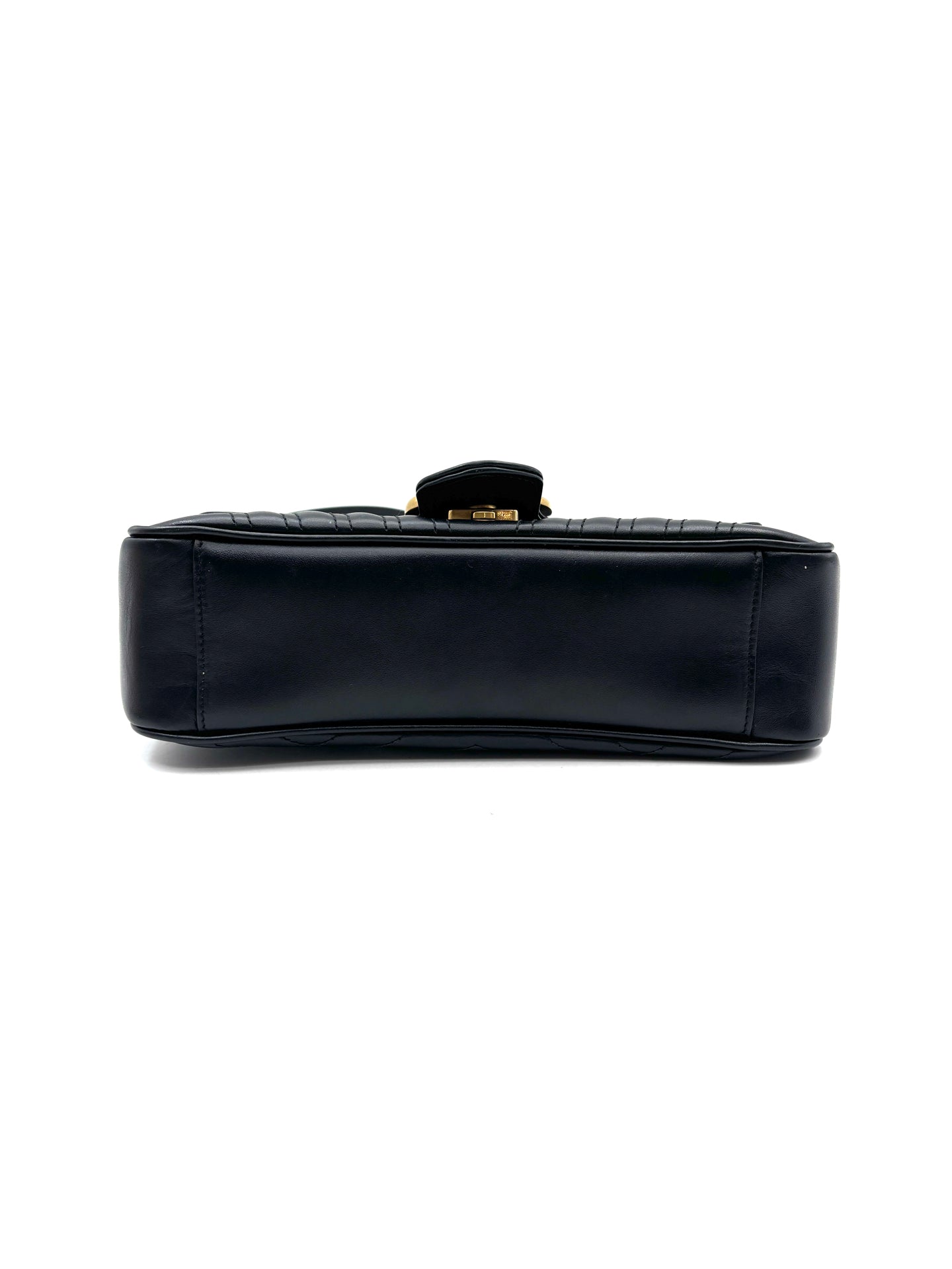 Gucci - GG Marmont - Leather - Black - (small)