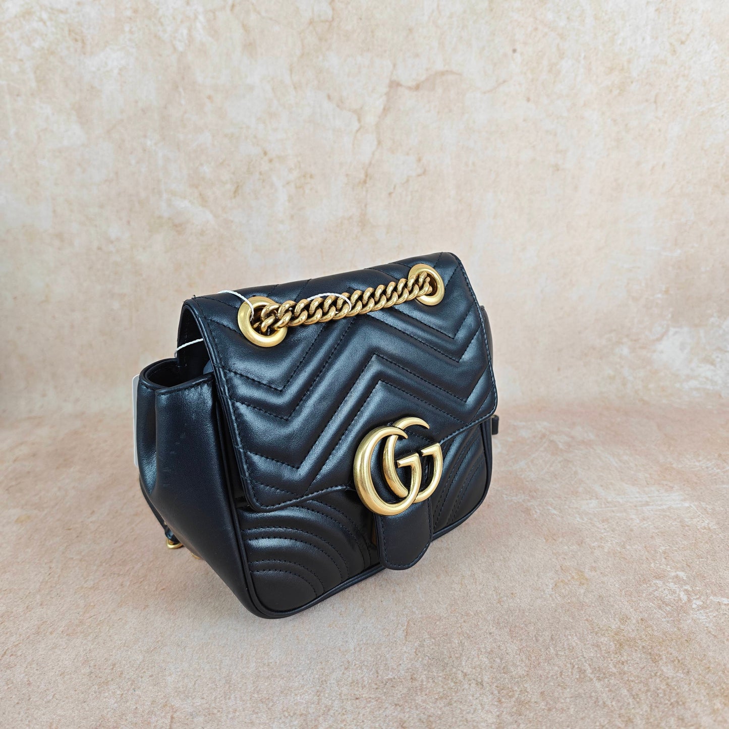 Gucci - GG Marmont - Leather - Black - (small)