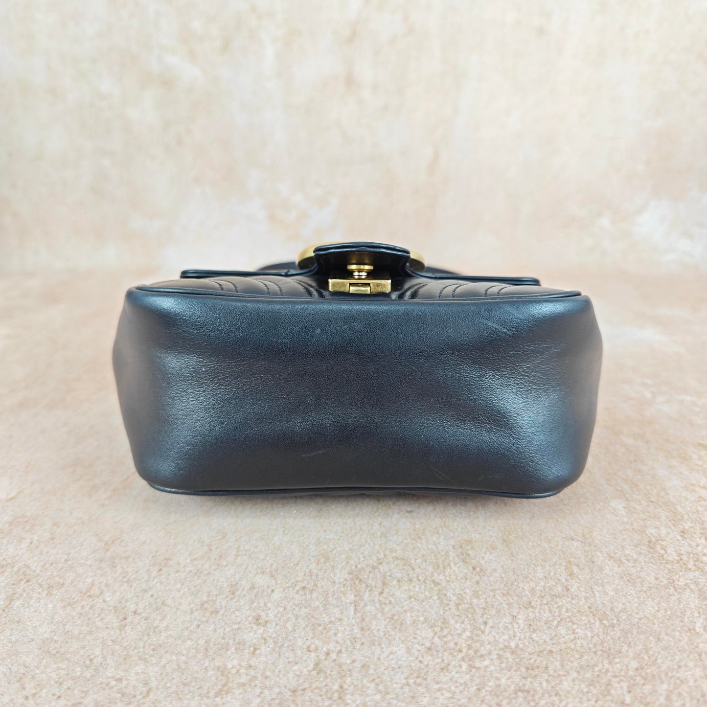Gucci - GG Marmont - Leather - Black - (small)