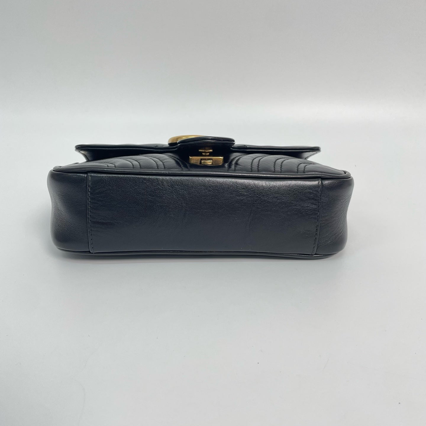 Gucci - GG Marmont - Leather - Black - (small)