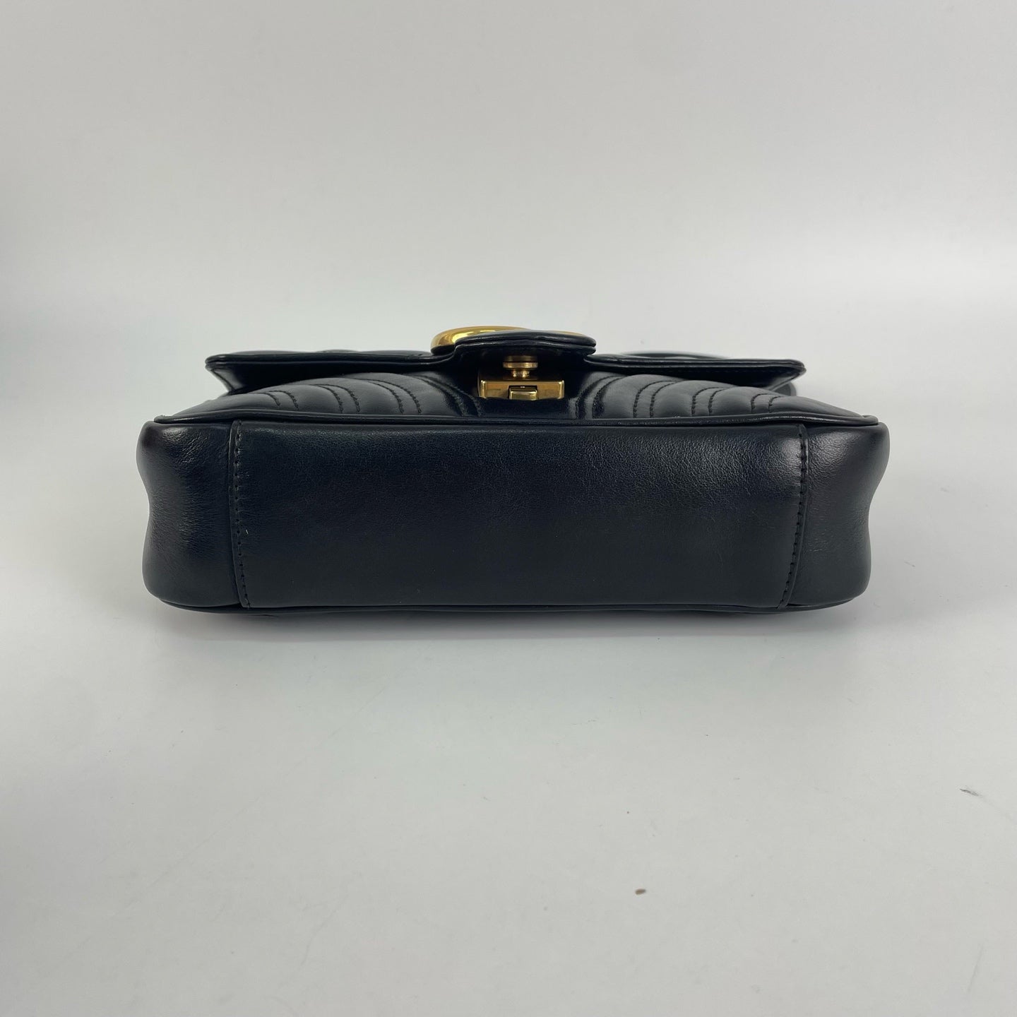 Gucci - GG Marmont - Leather - Black - (small)