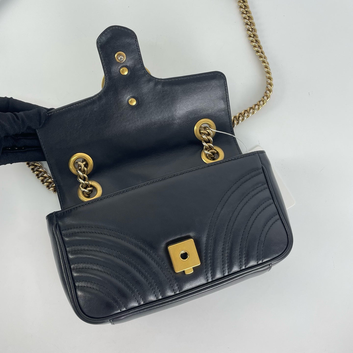 Gucci - GG Marmont - Leather - Black - (small)