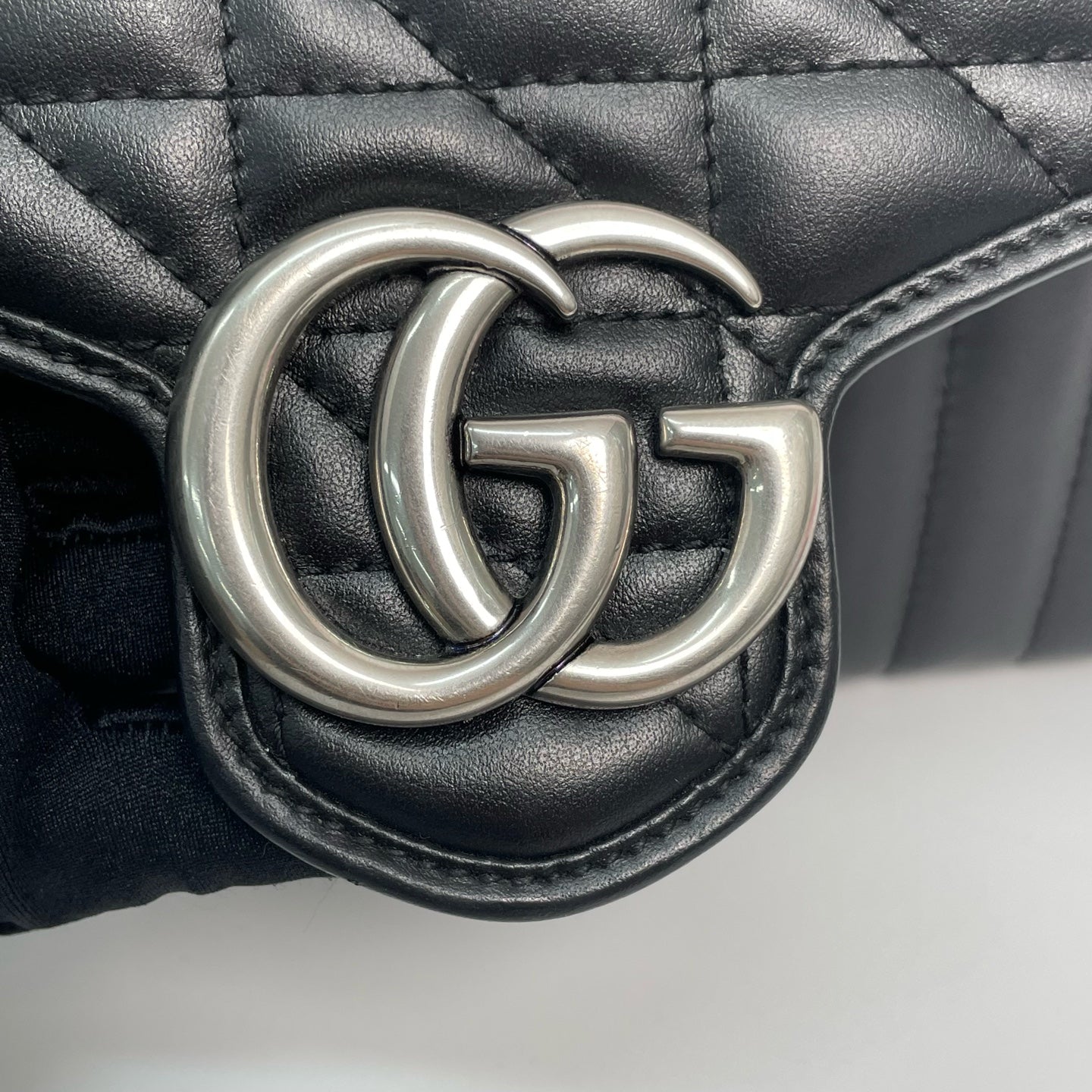Gucci - GG Marmont - Leather - Black - (small)