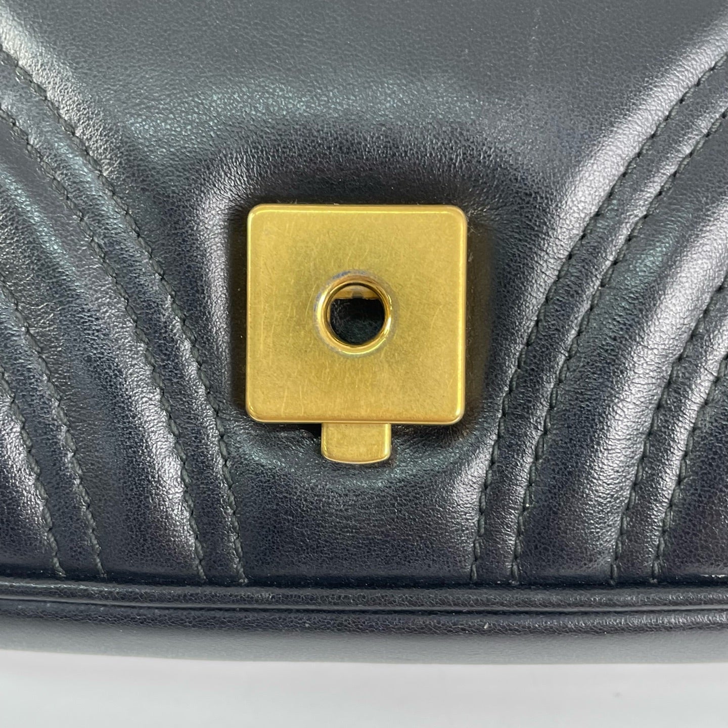 Gucci - GG Marmont - Leather - Black - (small)