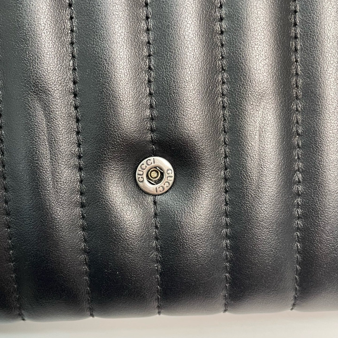 Gucci - GG Marmont - Leather - Black - (small)