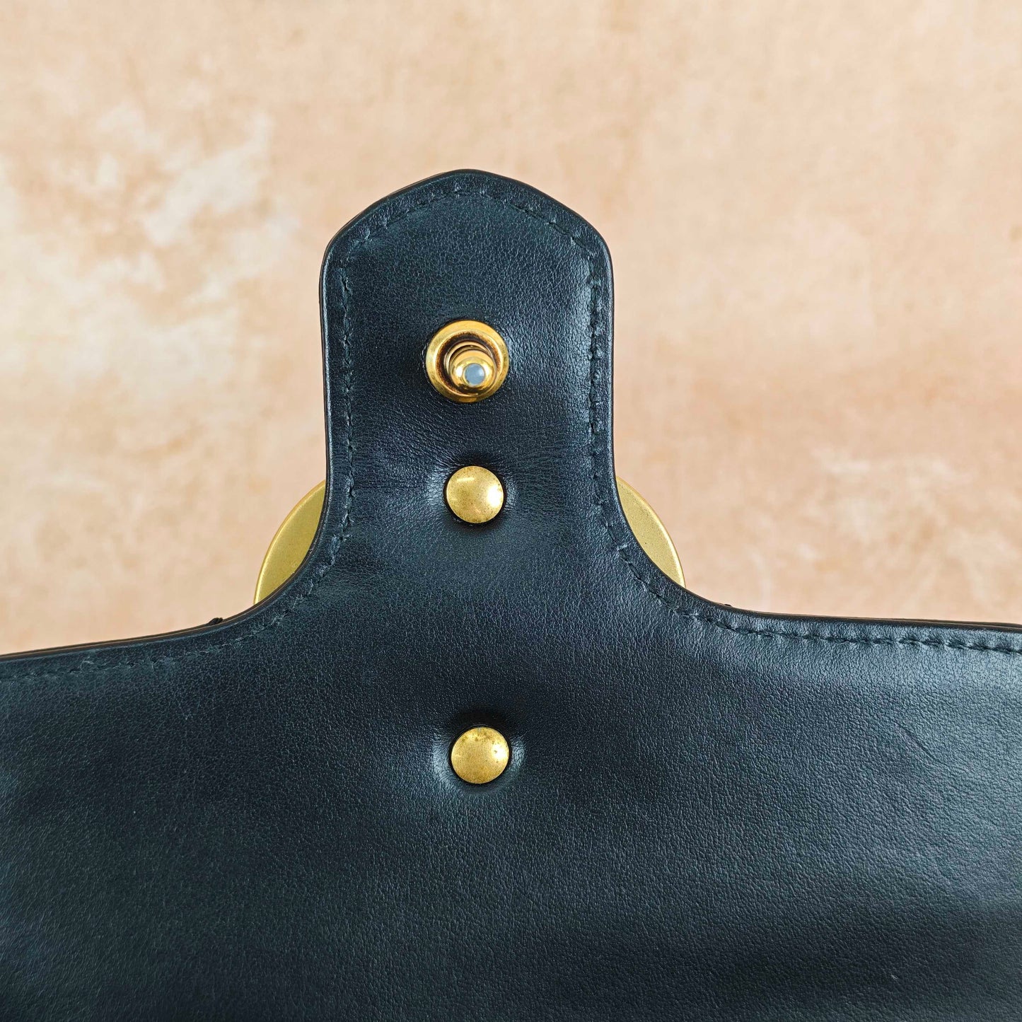 Gucci - GG Marmont - Leather - Black - (small)