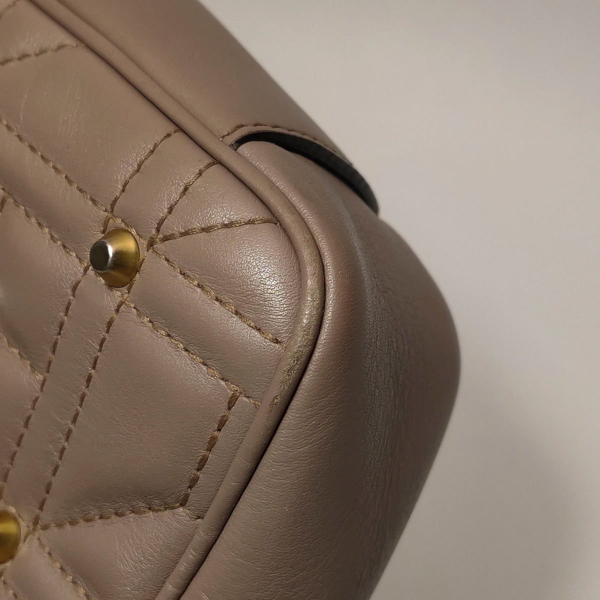 Gucci - GG Marmont - Leather - Brown - (small)