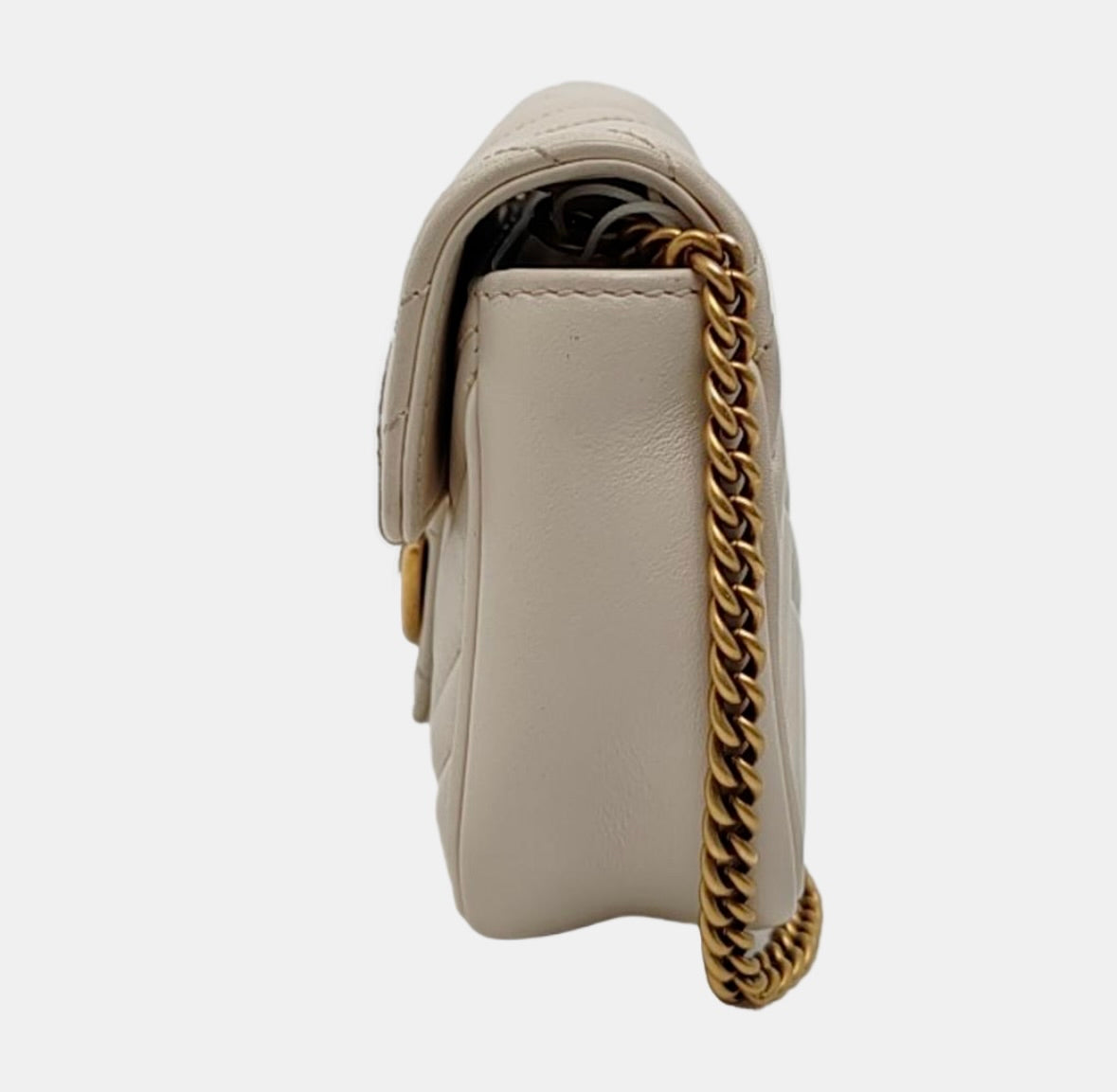 Gucci - GG Marmont - Leather - Grey - (mini)
