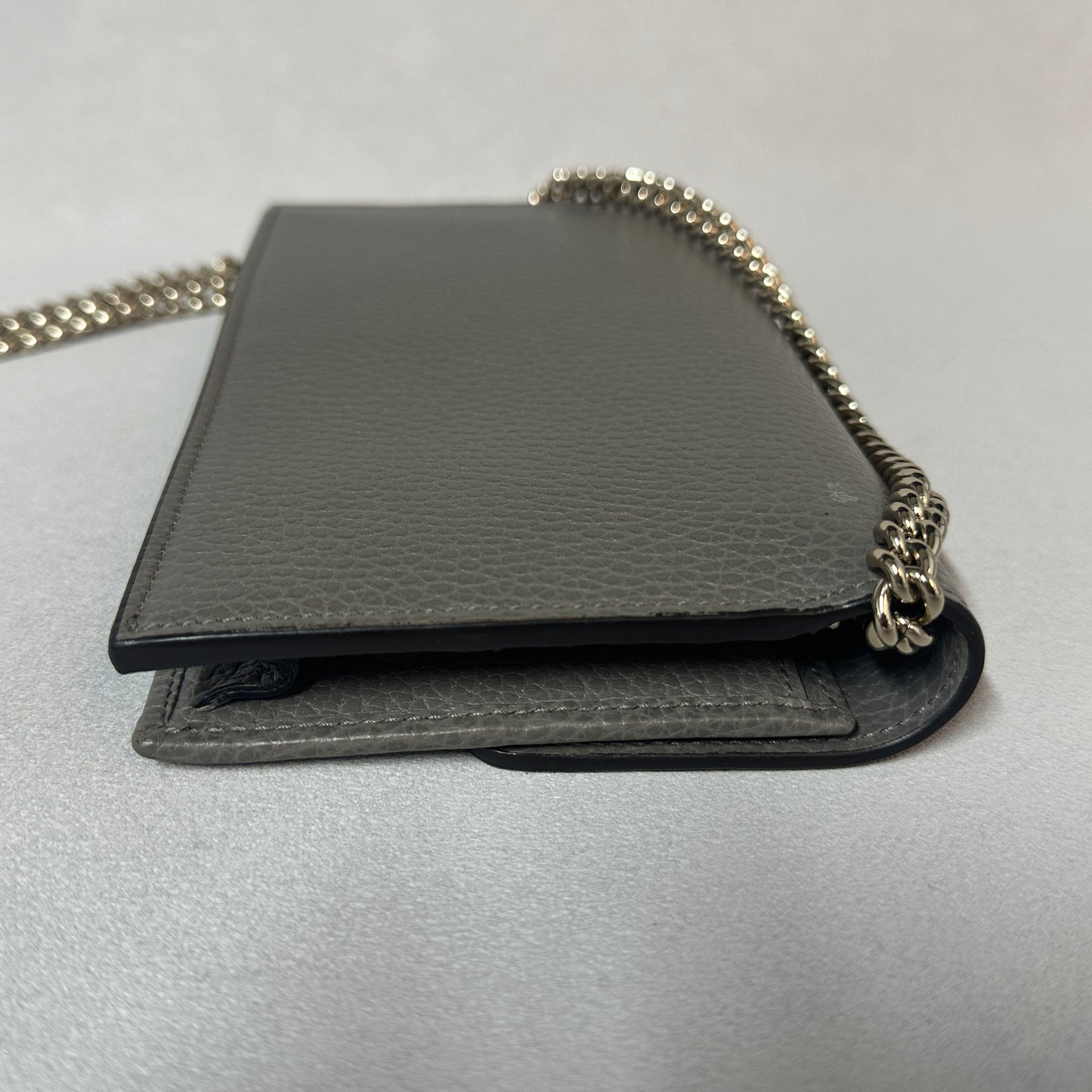 Gucci - GG Marmont - Leather - Grey - (small)