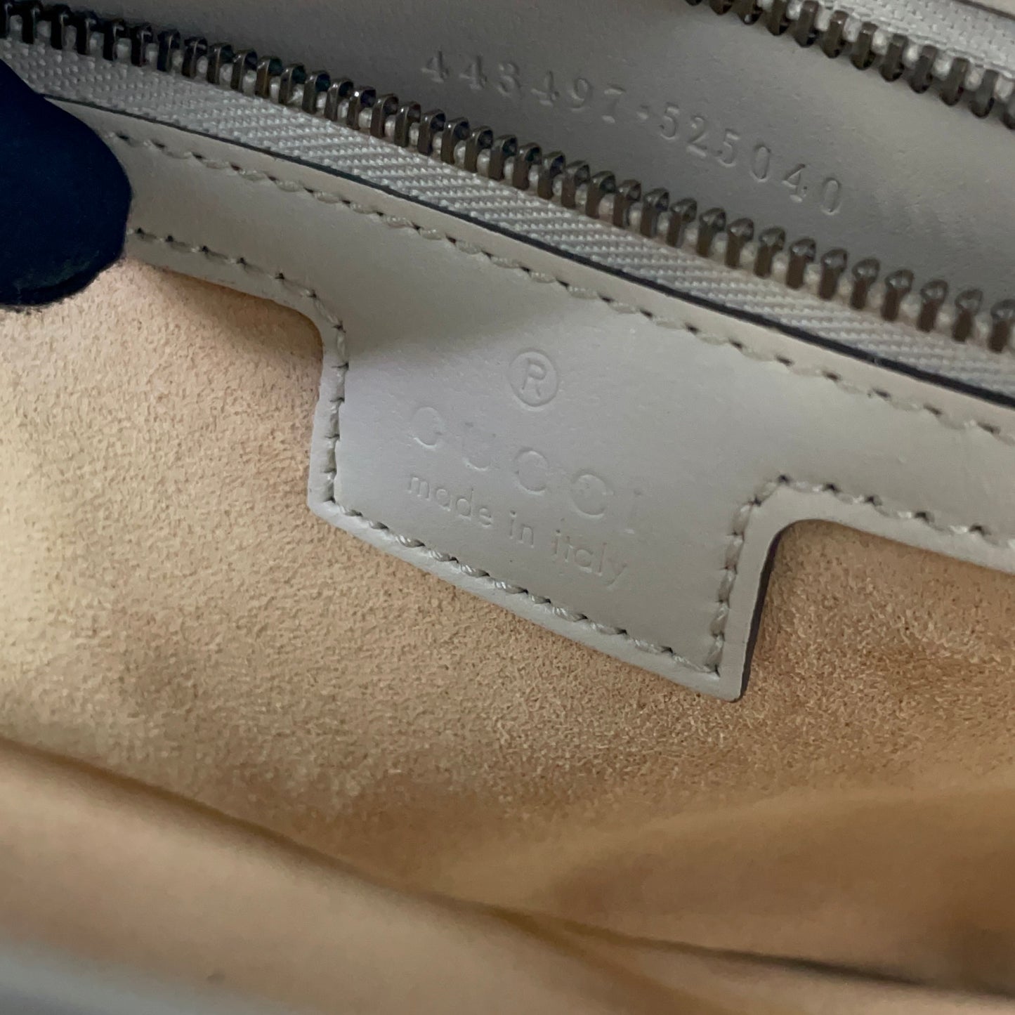 Gucci - GG Marmont - Leather - Grey - (small)