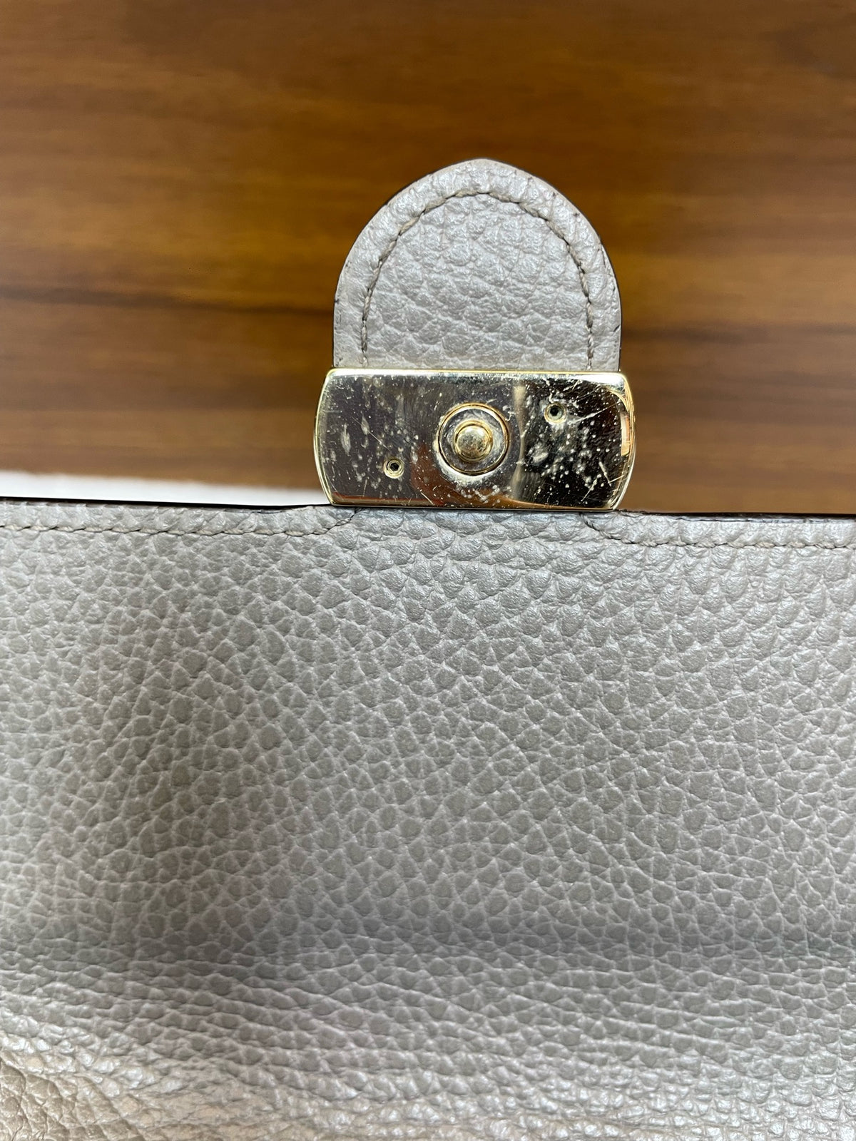 Gucci - GG Marmont - Leather - Grey - (small)