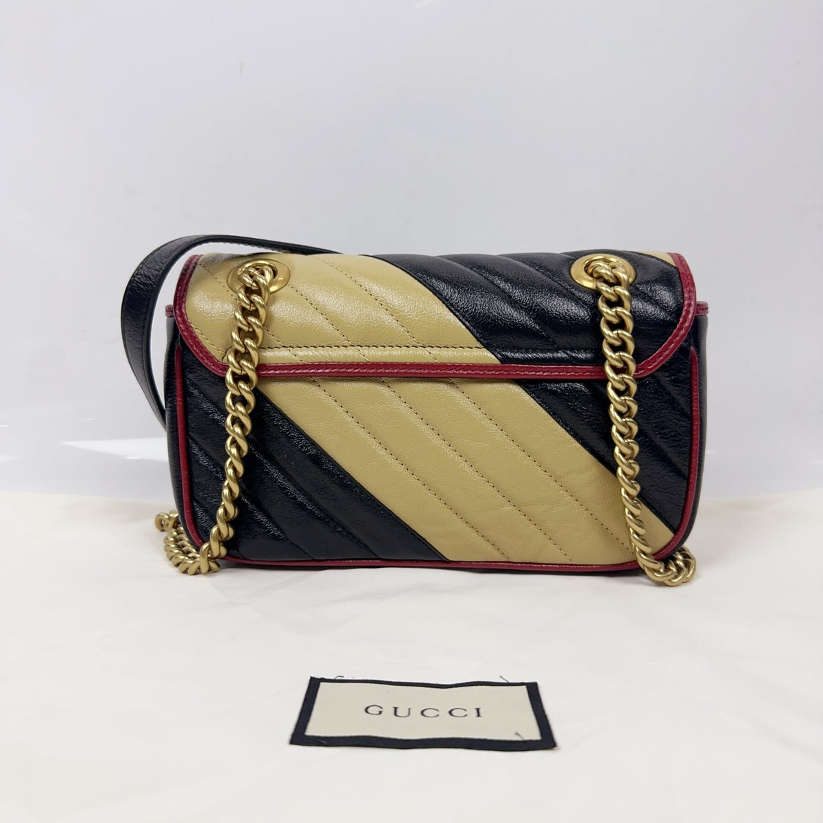 Gucci - GG Marmont - Leather - Multicolour - (small)