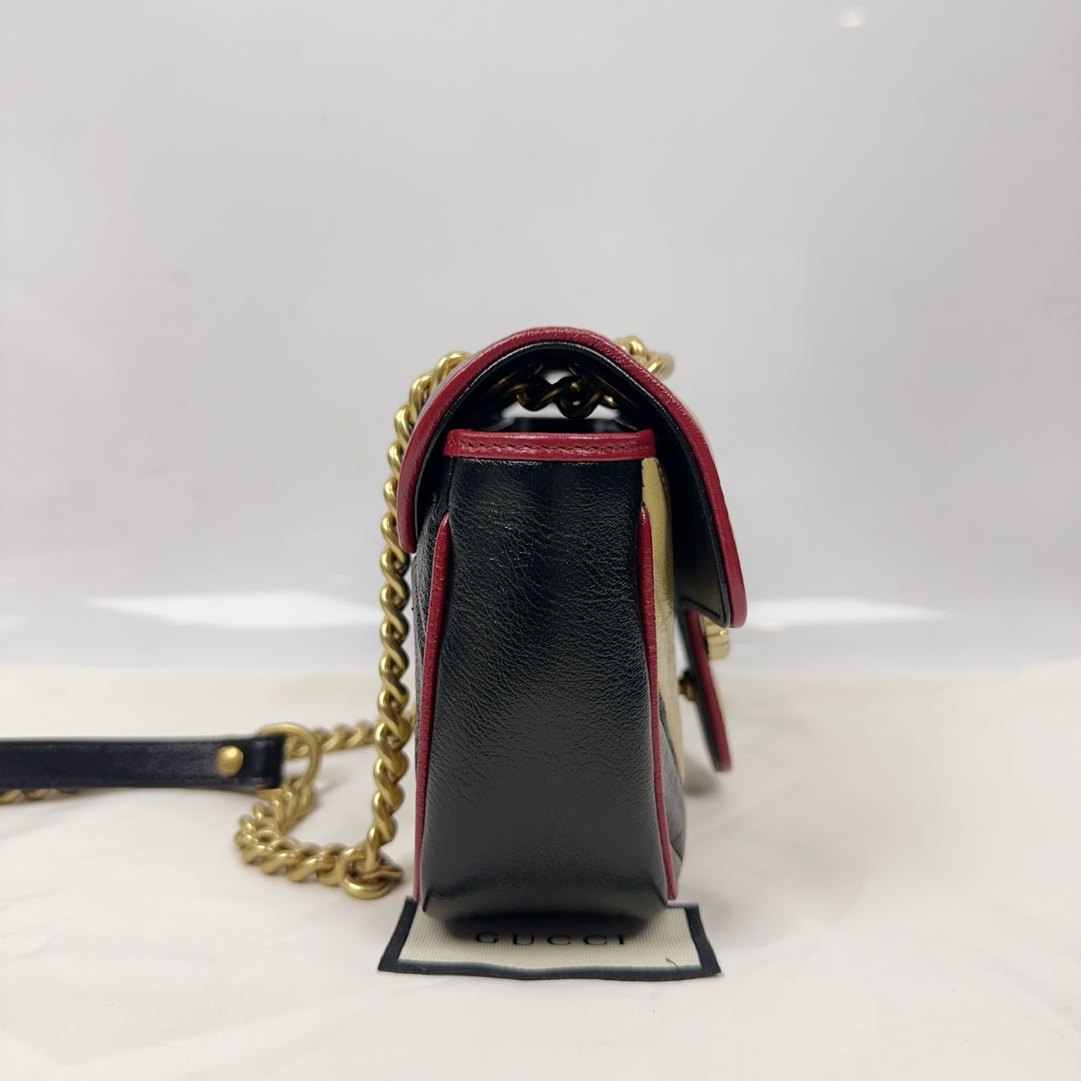 Gucci - GG Marmont - Leather - Multicolour - (small)
