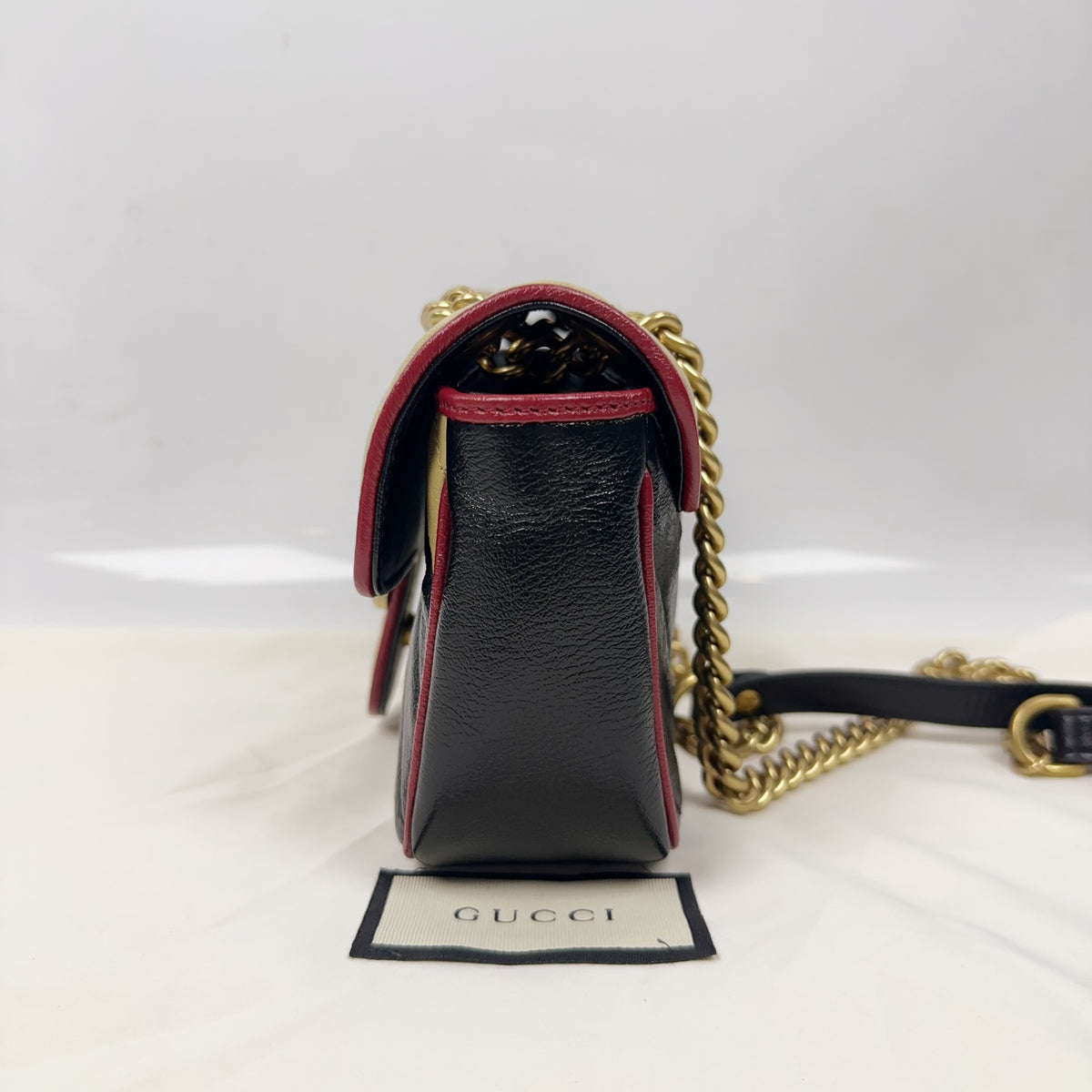 Gucci - GG Marmont - Leather - Multicolour - (small)