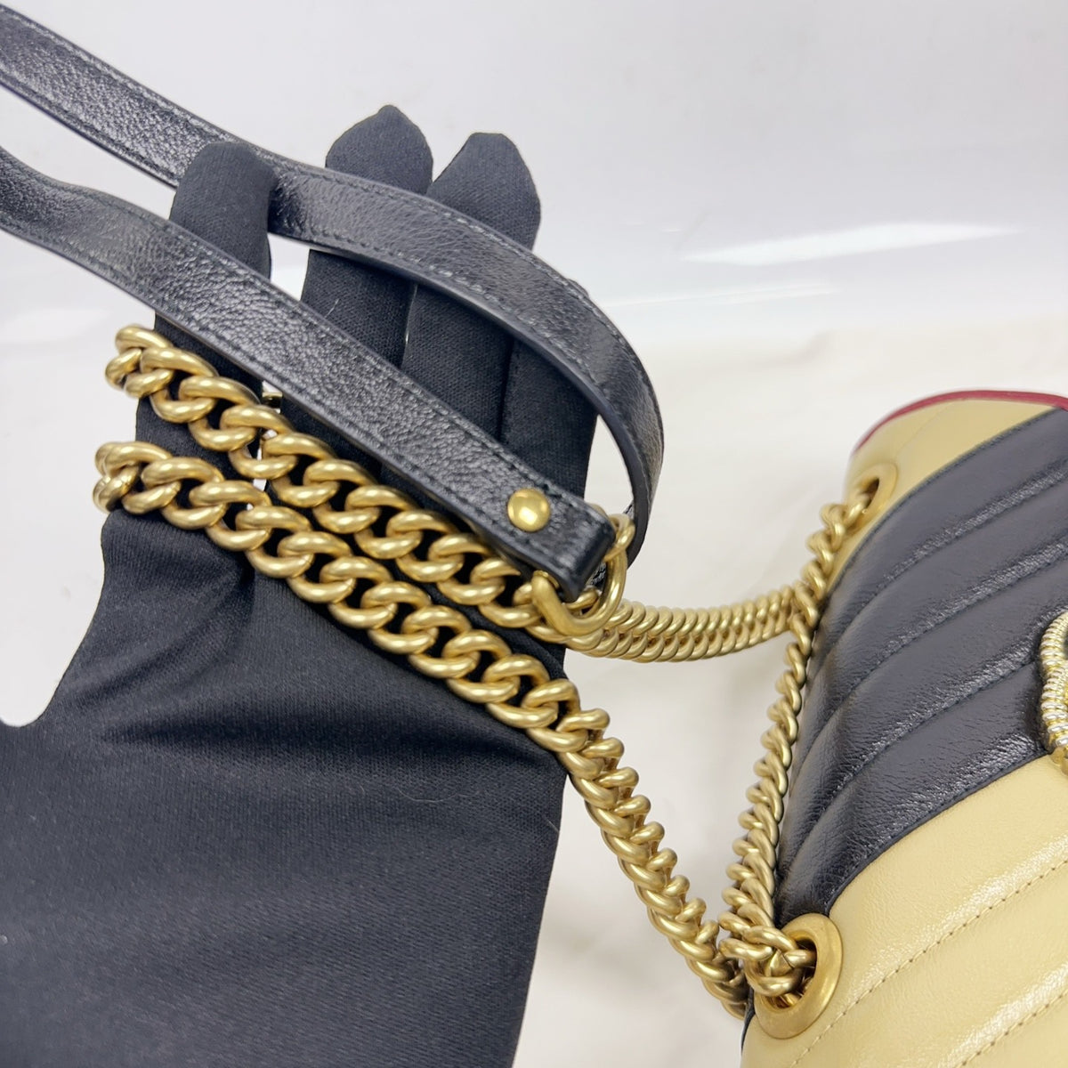 Gucci - GG Marmont - Leather - Multicolour - (small)