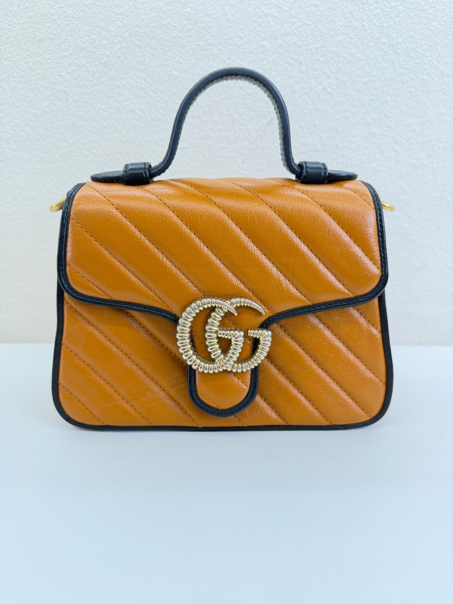 Gucci - GG Marmont - Leather - Orange - (mini)