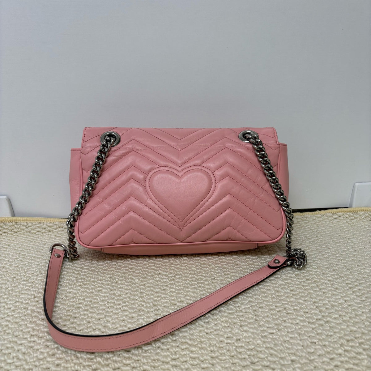Gucci - GG Marmont - Leather - Pink
