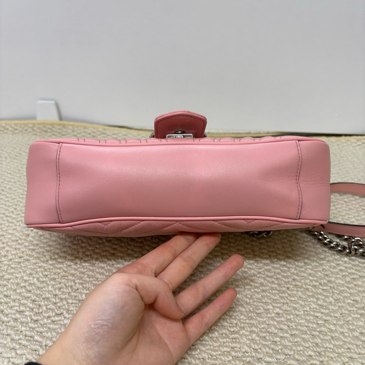 Gucci - GG Marmont - Leather - Pink