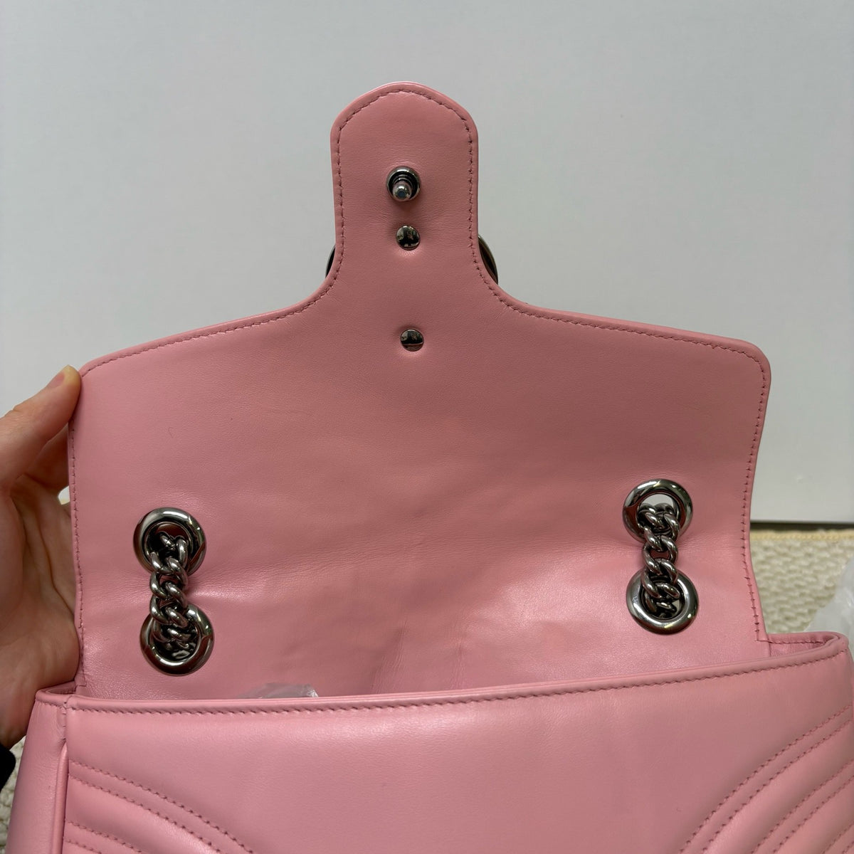 Gucci - GG Marmont - Leather - Pink