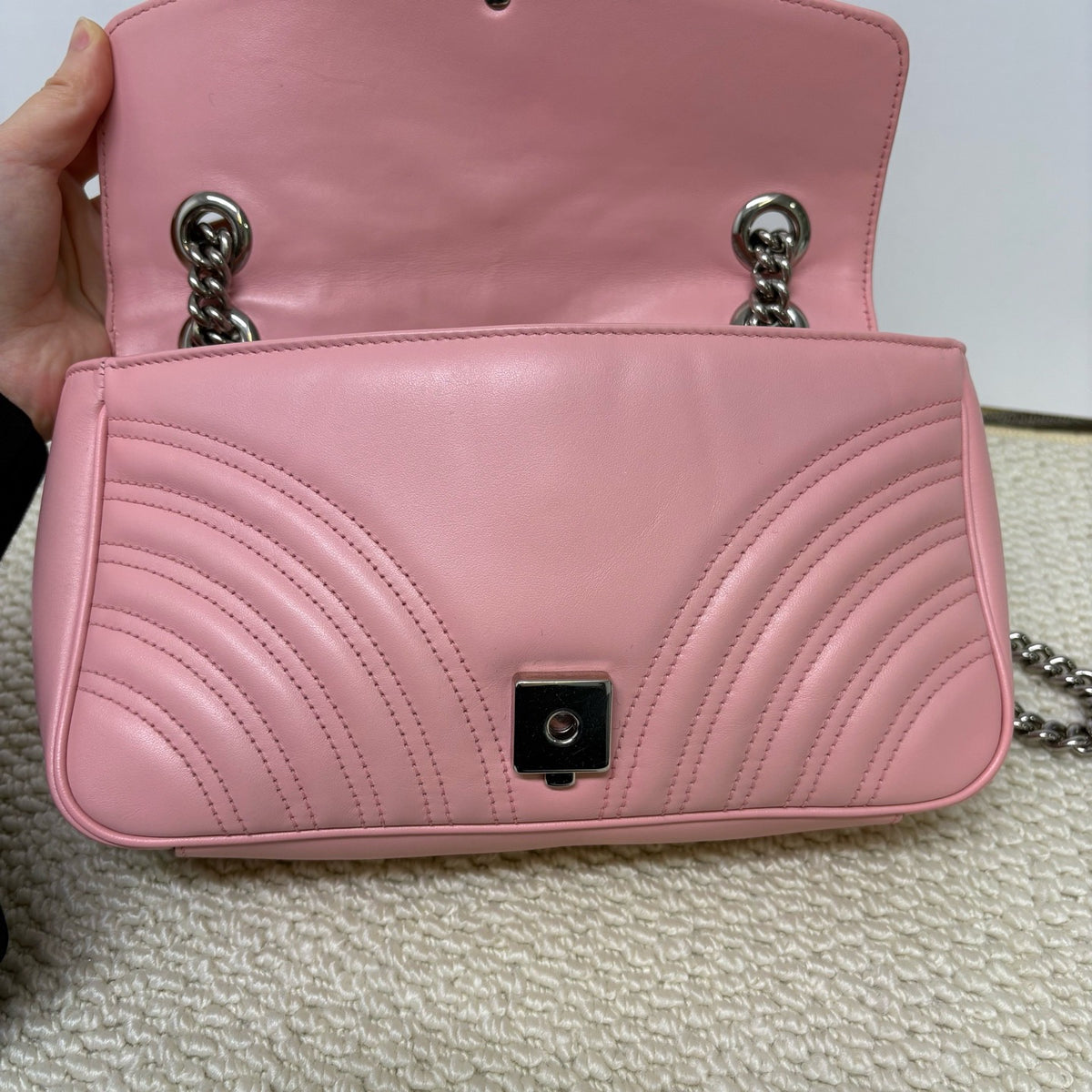 Gucci - GG Marmont - Leather - Pink
