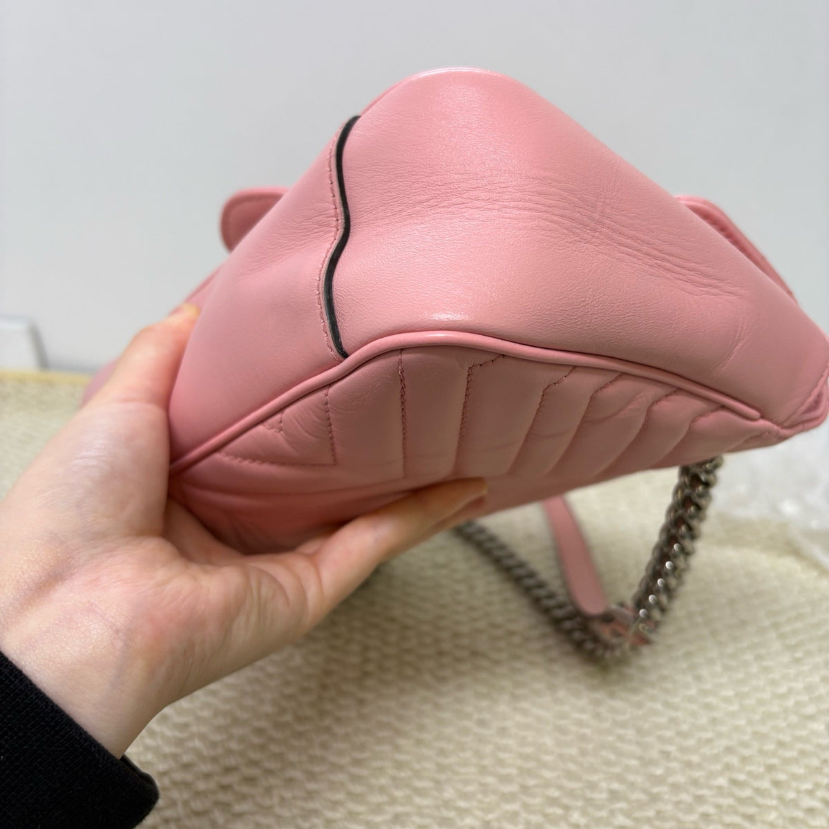 Gucci - GG Marmont - Leather - Pink