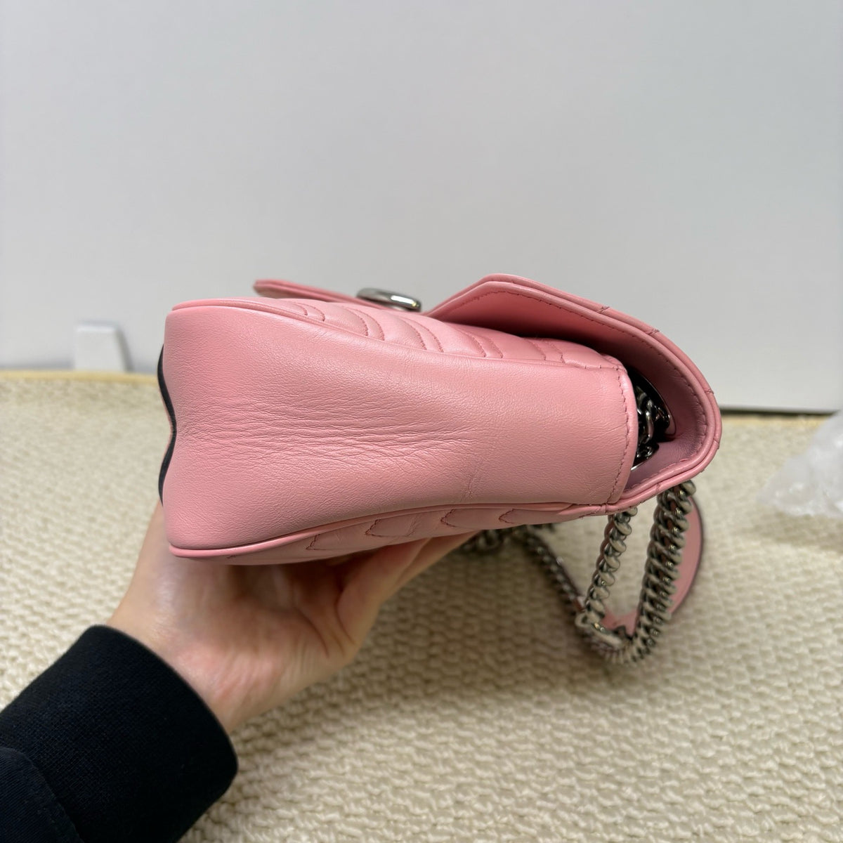 Gucci - GG Marmont - Leather - Pink
