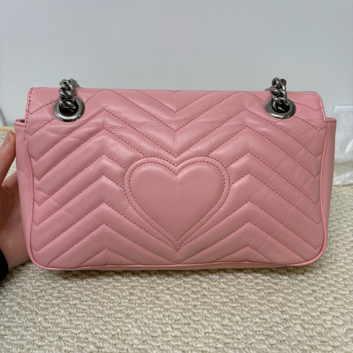 Gucci - GG Marmont - Leather - Pink